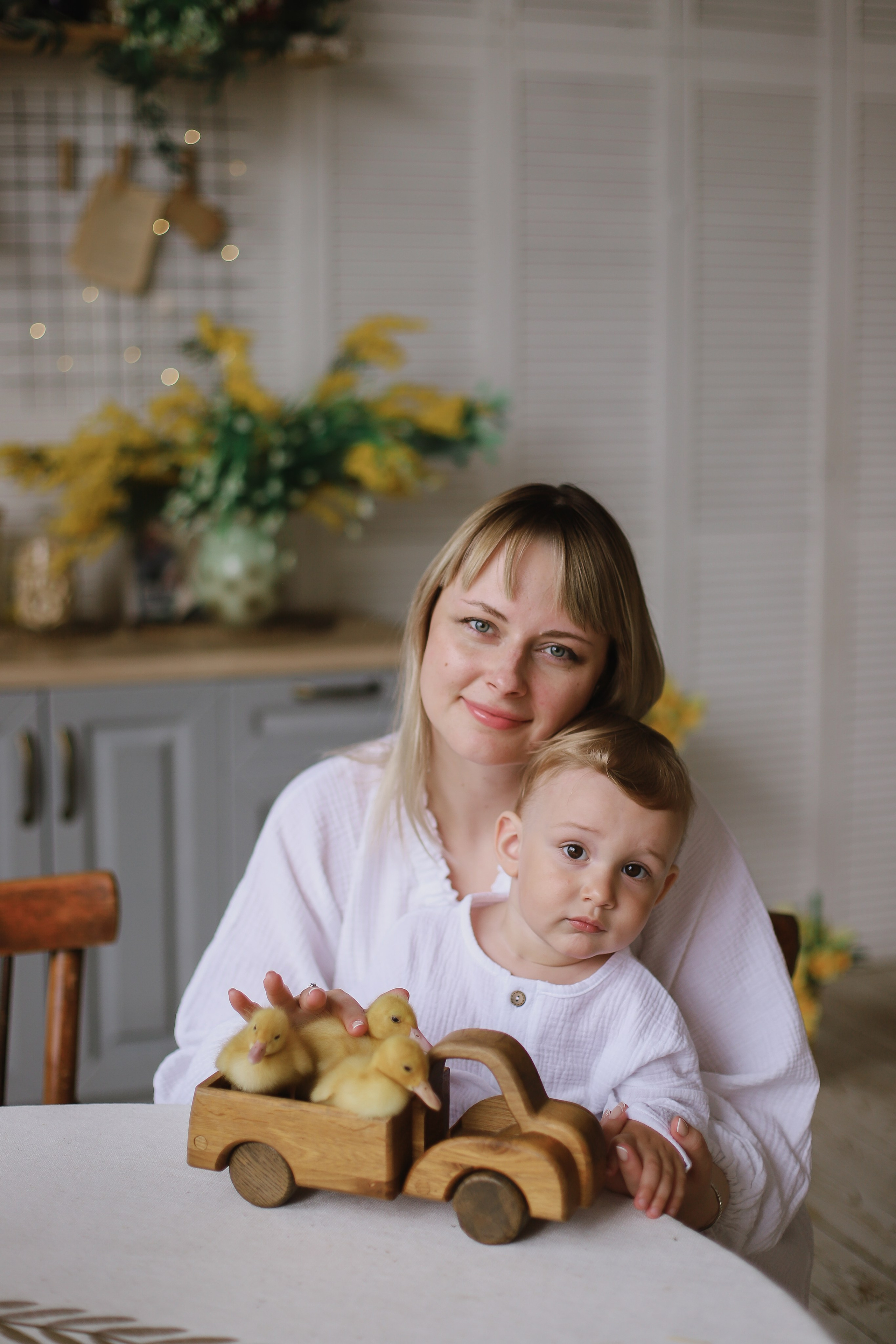 Андрей, Кристина, Лукас — с утятами. Свадебный, семейный и детский фотограф в Люберцах Зайцева Анастасия