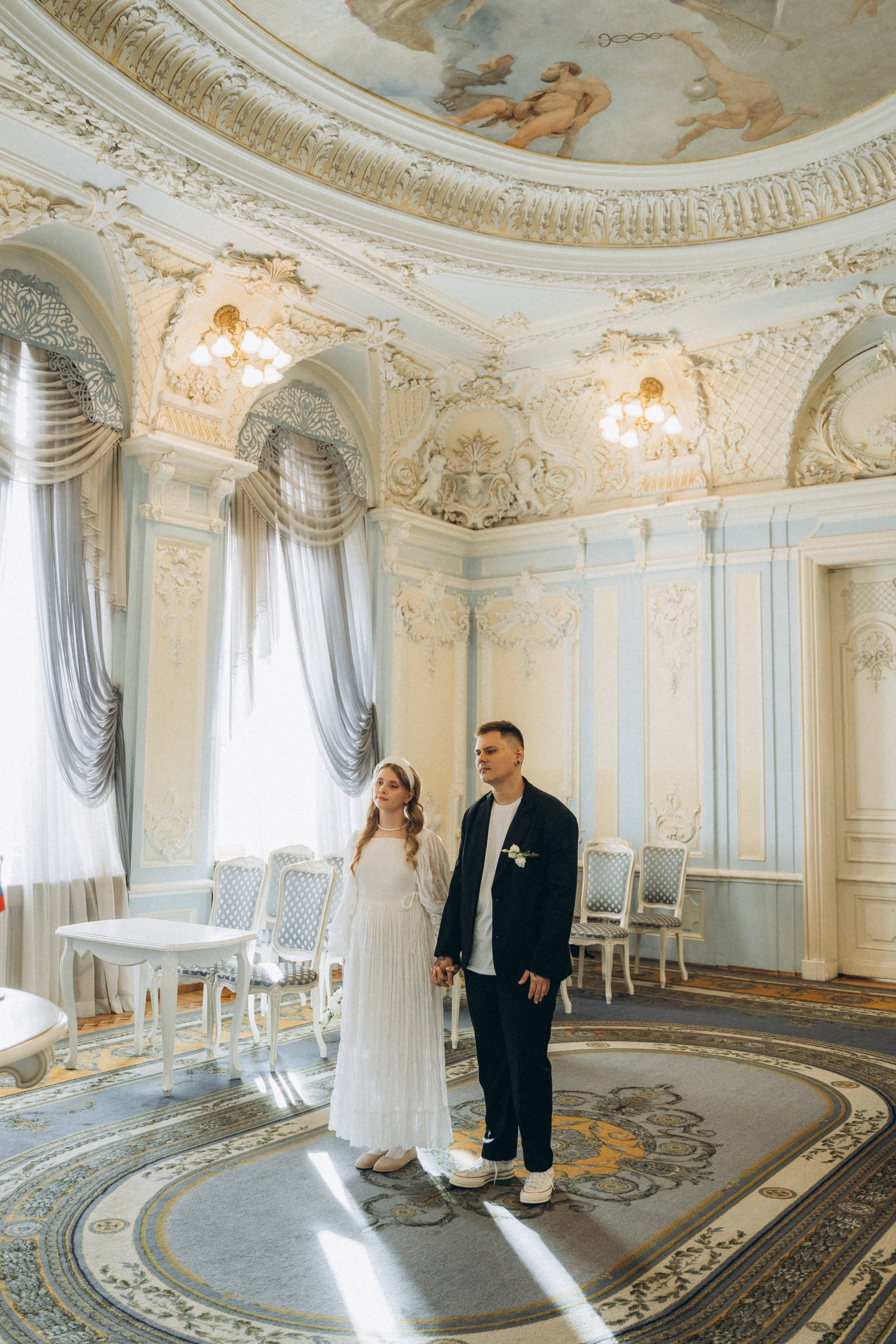Любовь во 2-м Дворце Бракосочетания. Фотограф в Санкт-Петербурге — Лучина Екатерина