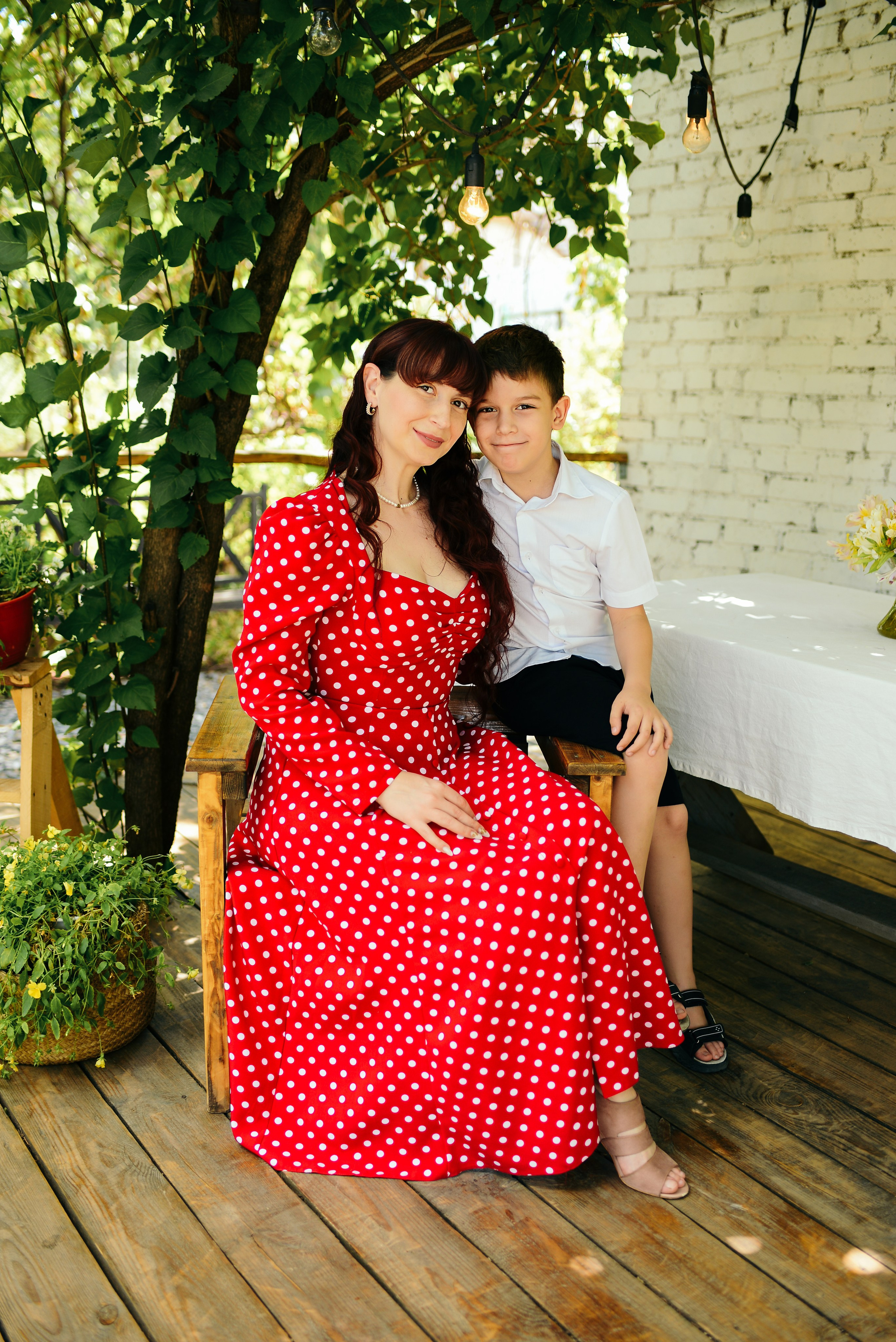 Вера, ромашки и Рома). Фотограф Ярута Оксана / Ростов-на-Дону