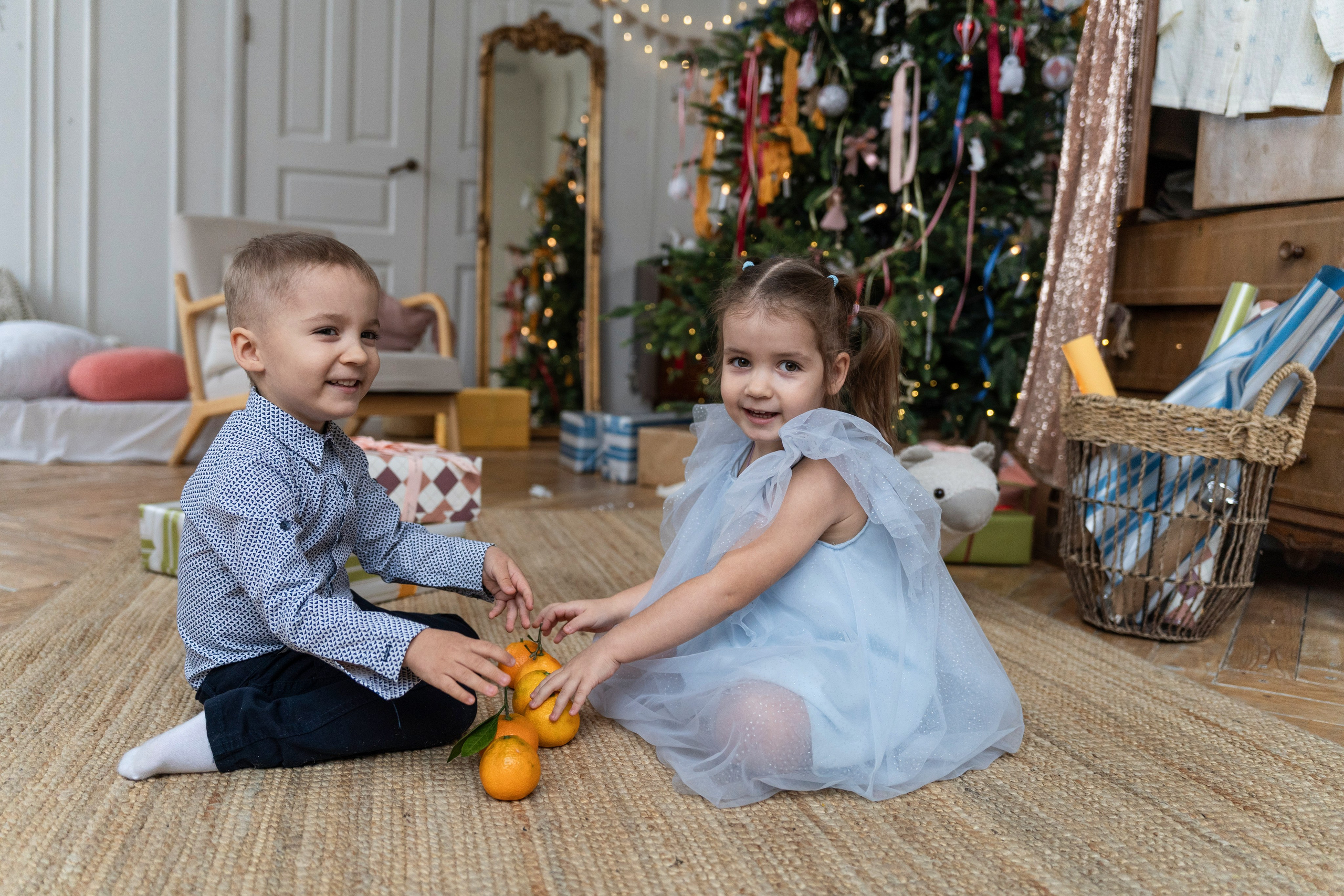 Семейная фотосессия Новогодняя (Карина). Норина Анна, фотограф в Самаре, НЕЙРОфото по всему миру. Создаю кадры которые цепляют за душу