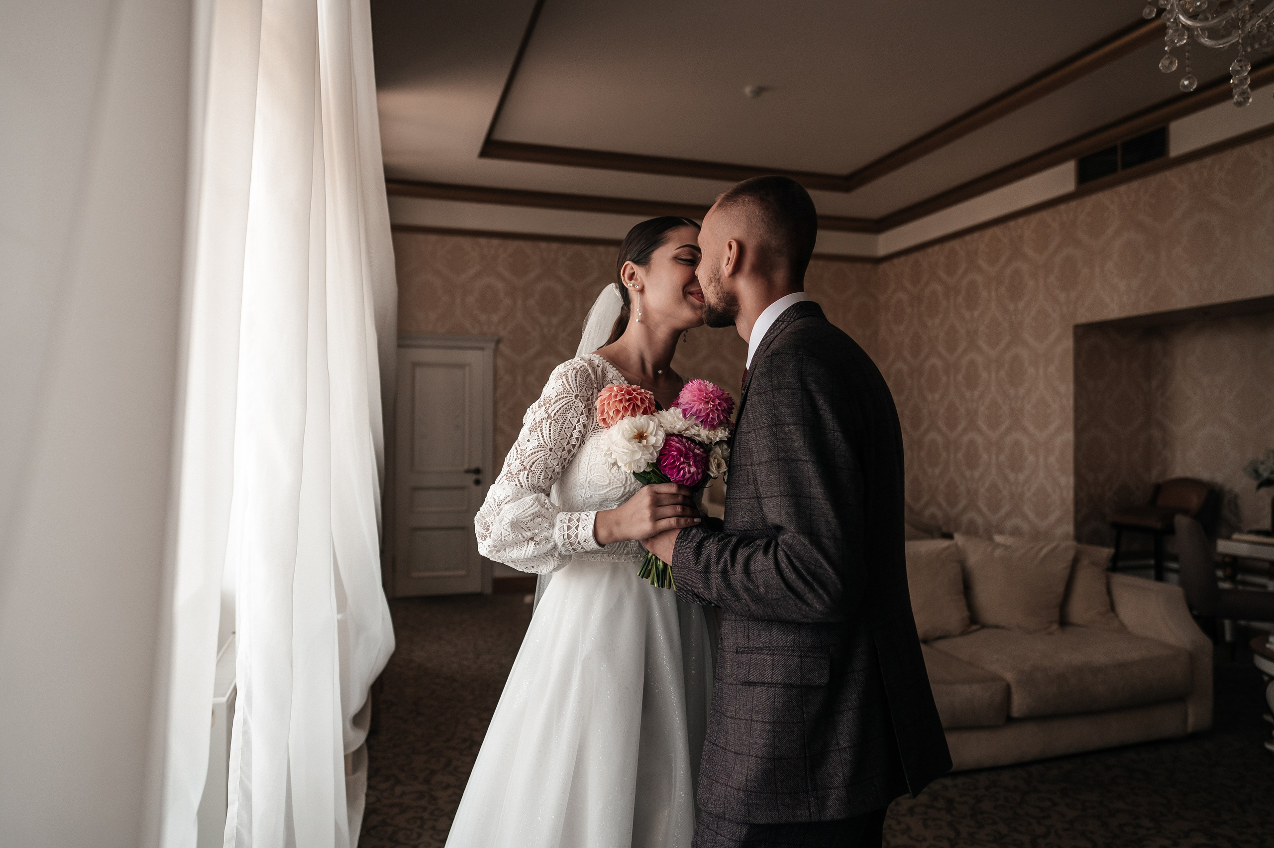 Максим и Наталья. Сборы, прогулка. Фотограф Екатерина Бочарникова