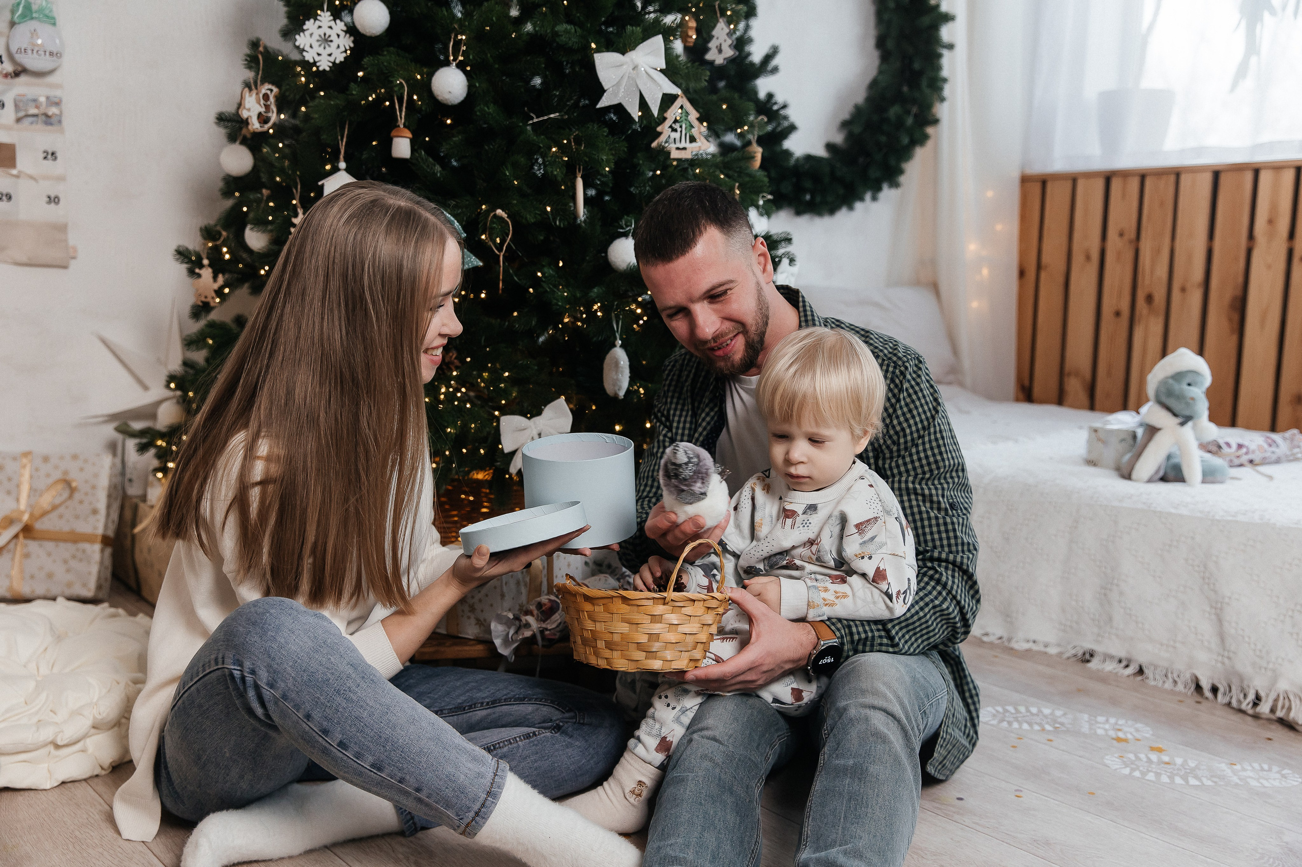 Фотосессия 2 в 1:новый год и день рождения 🎂🎄
