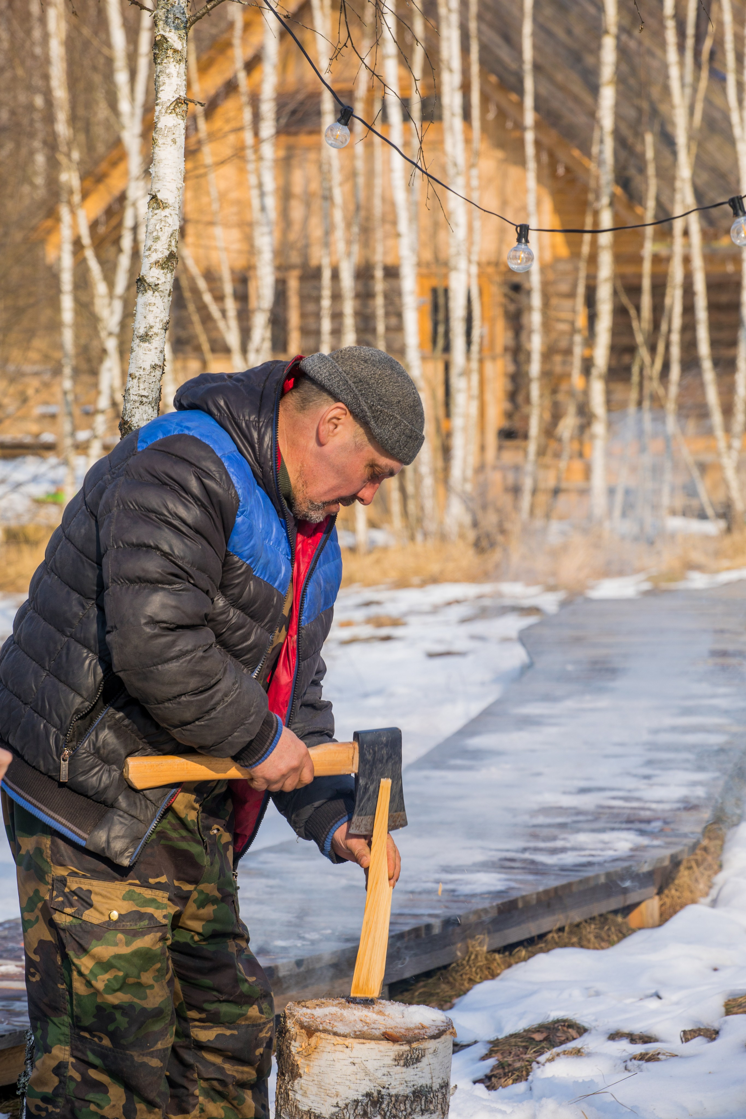 Масленица «КОЗЫ ДА БЕРЕЗЫ». Репортажный фотограф Елена Джаз в Москва