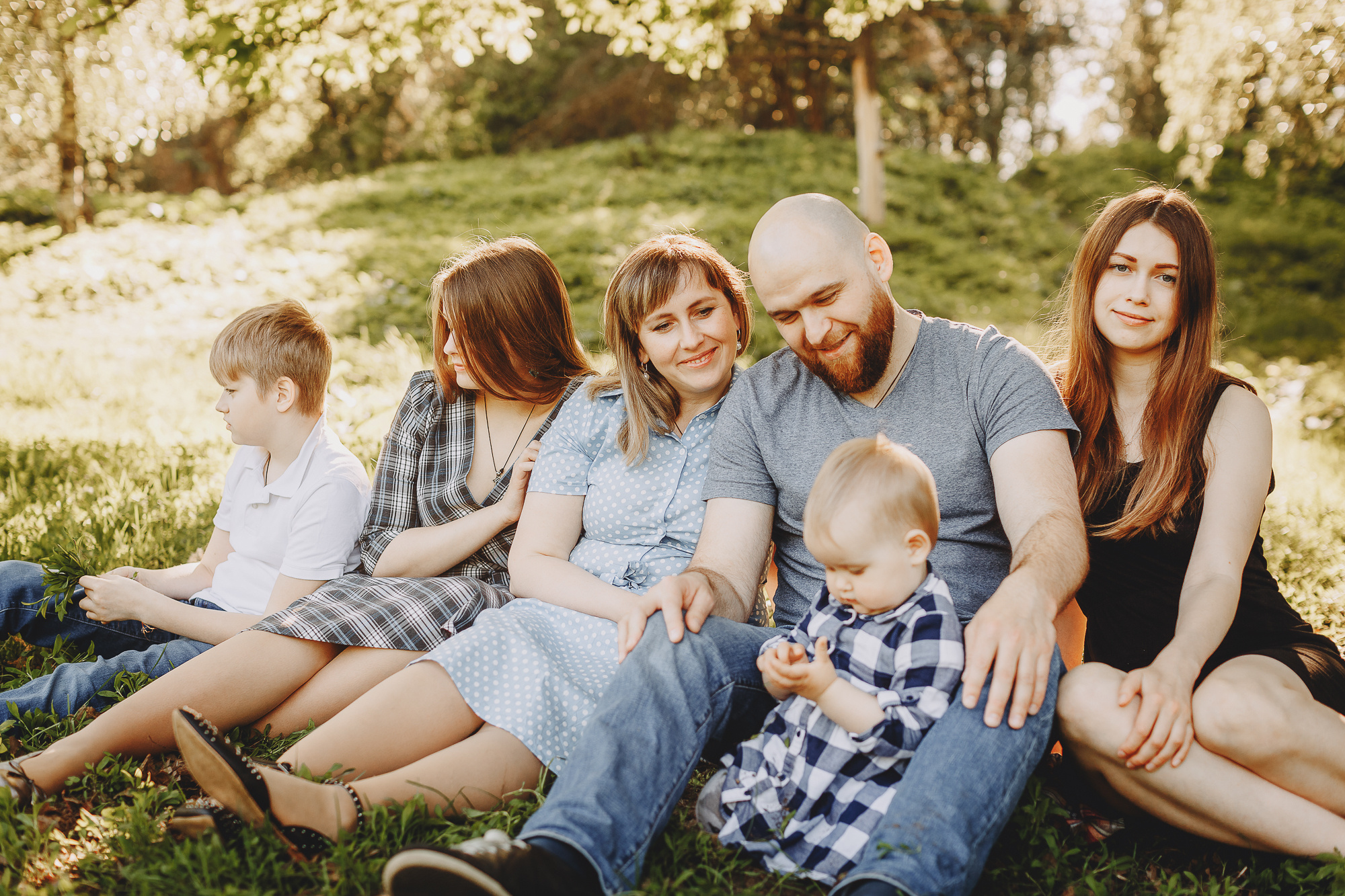 Семейная съемка фото