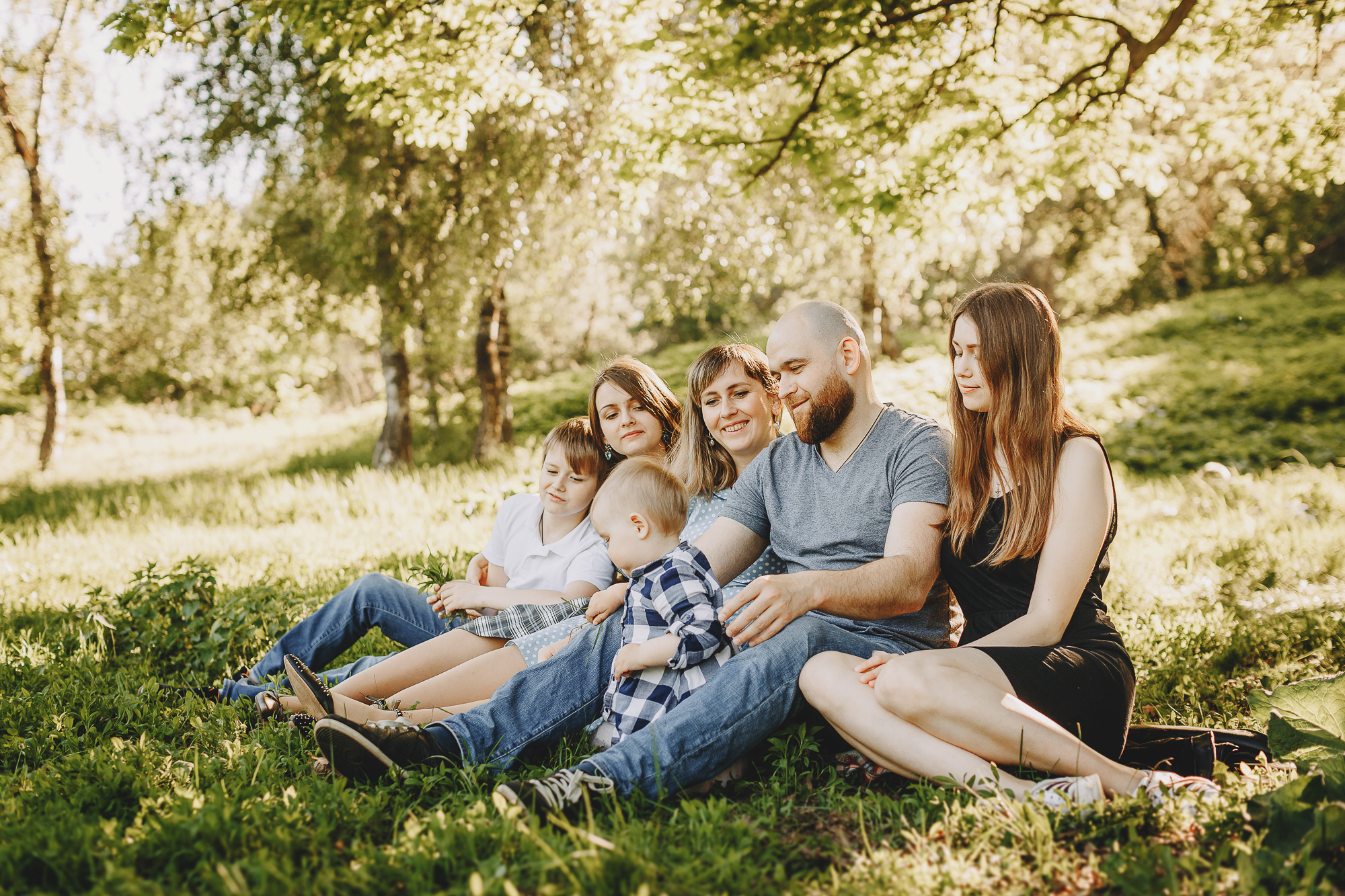 Семейная съемка фото