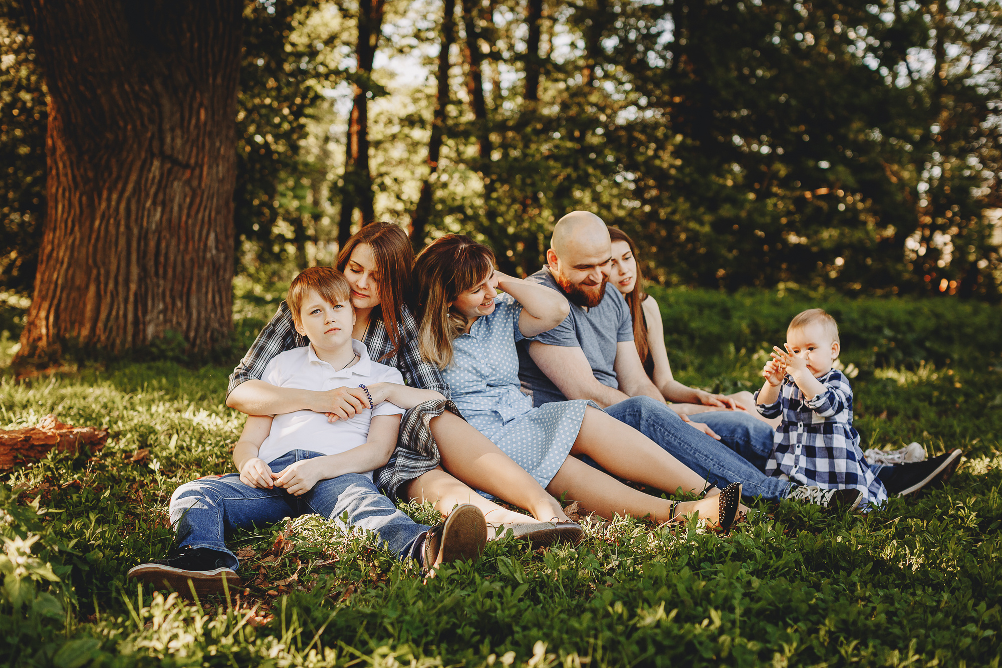 Семейная съемка фото