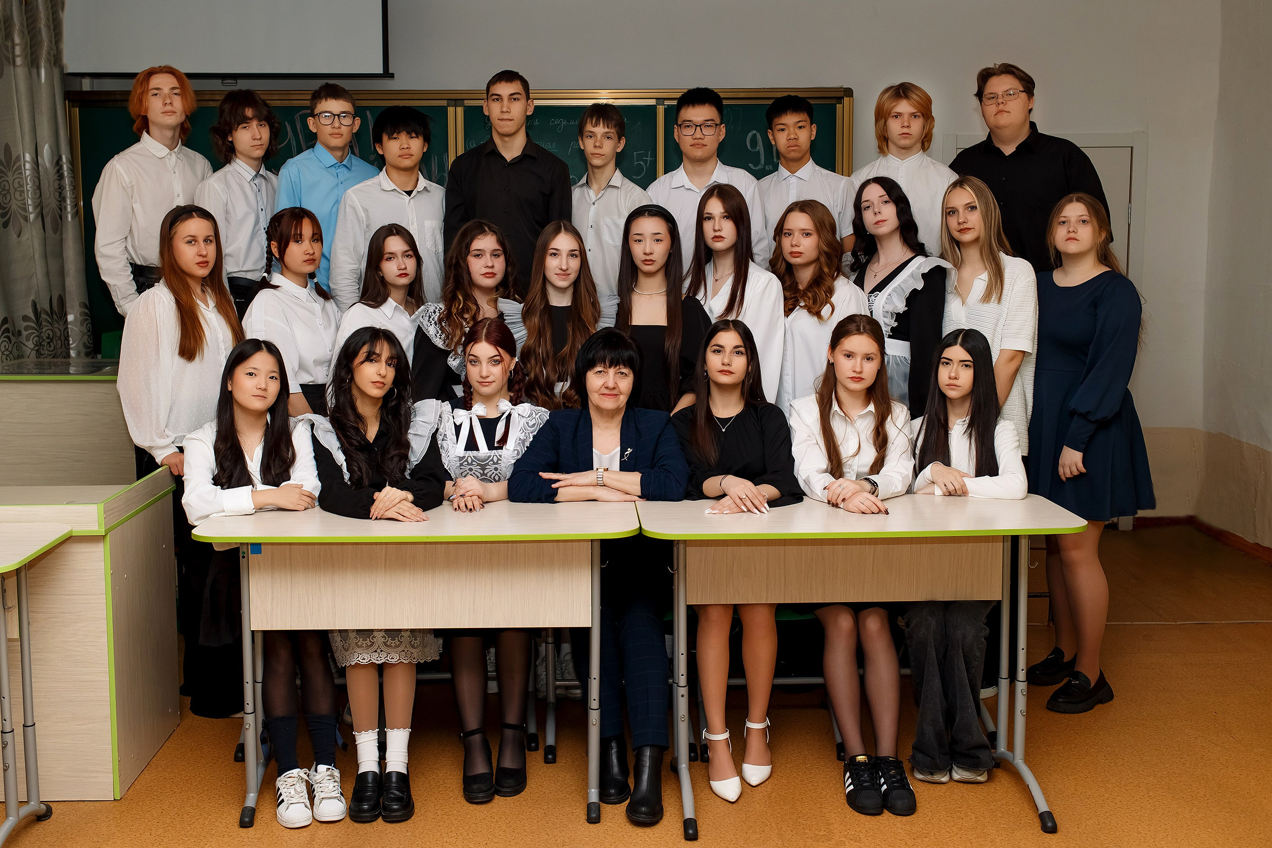 9 класс 11 школа. Фотограф Любовь Корниенко, Примоский край