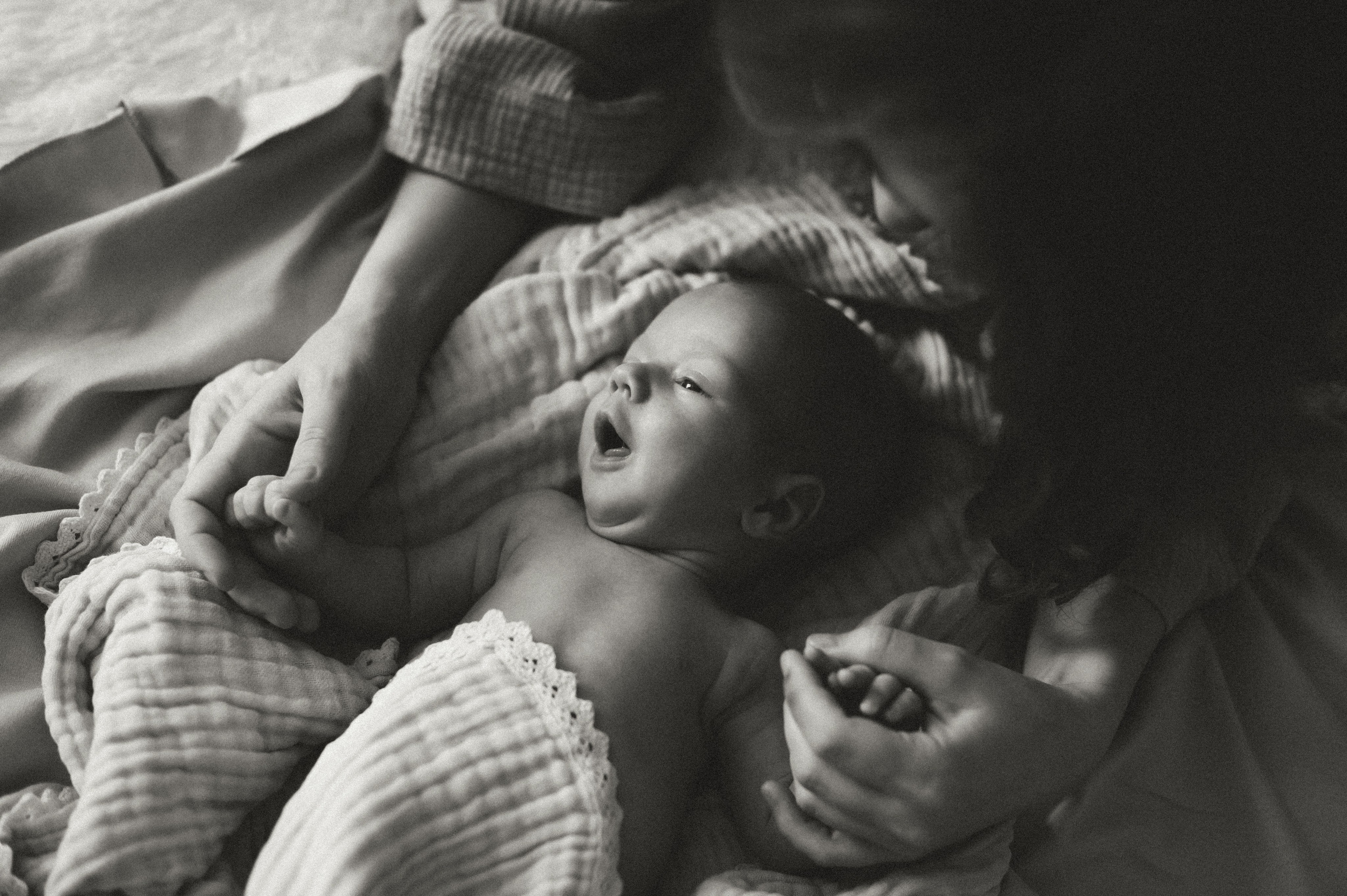 Первый месяц. Мама, папа и малыш. Семейный фотограф в г. Ставрополь, Сорокина Мария