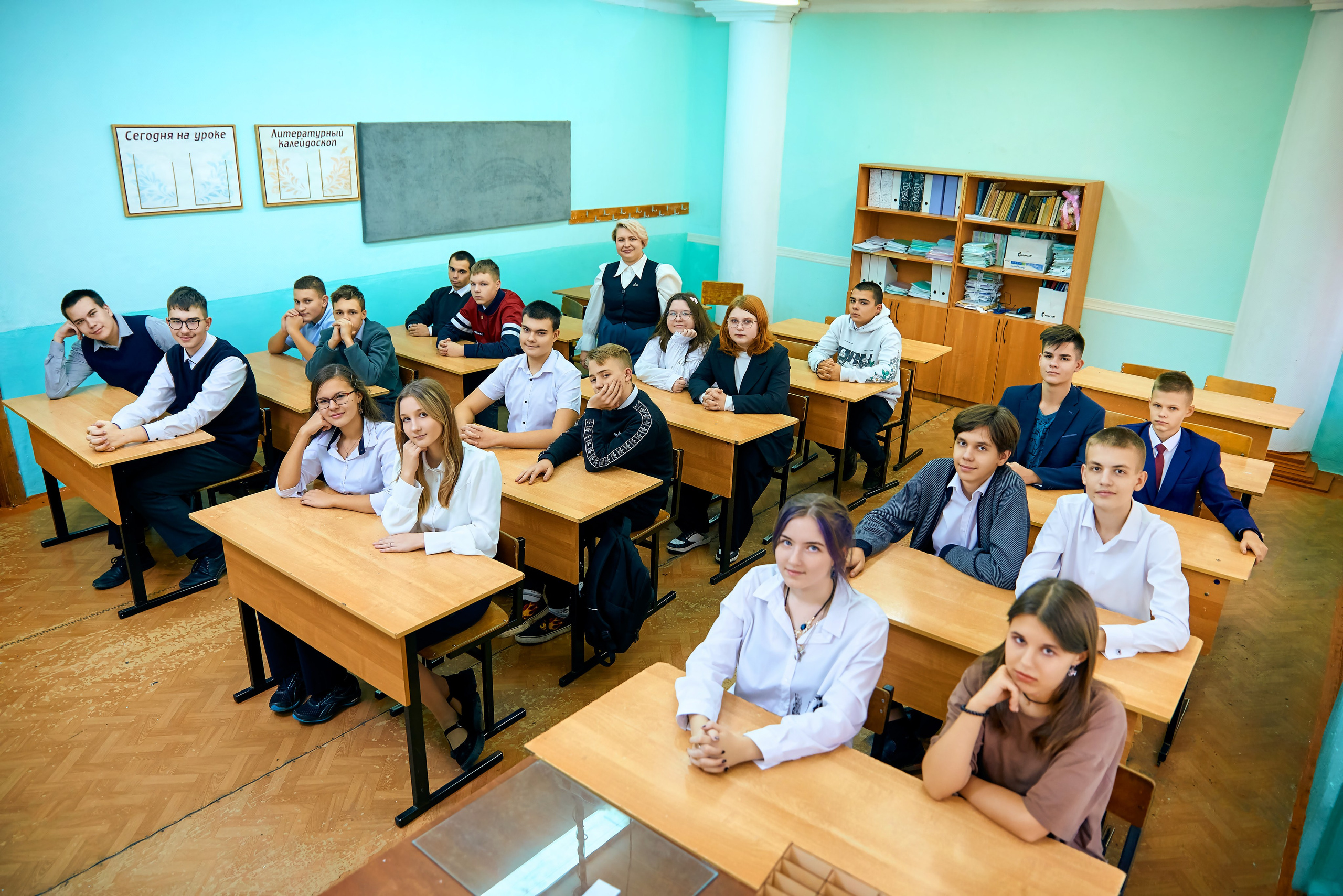 9В класс Школа № 20 выпуск 2025. Фотограф в Орле Павел Черкасов