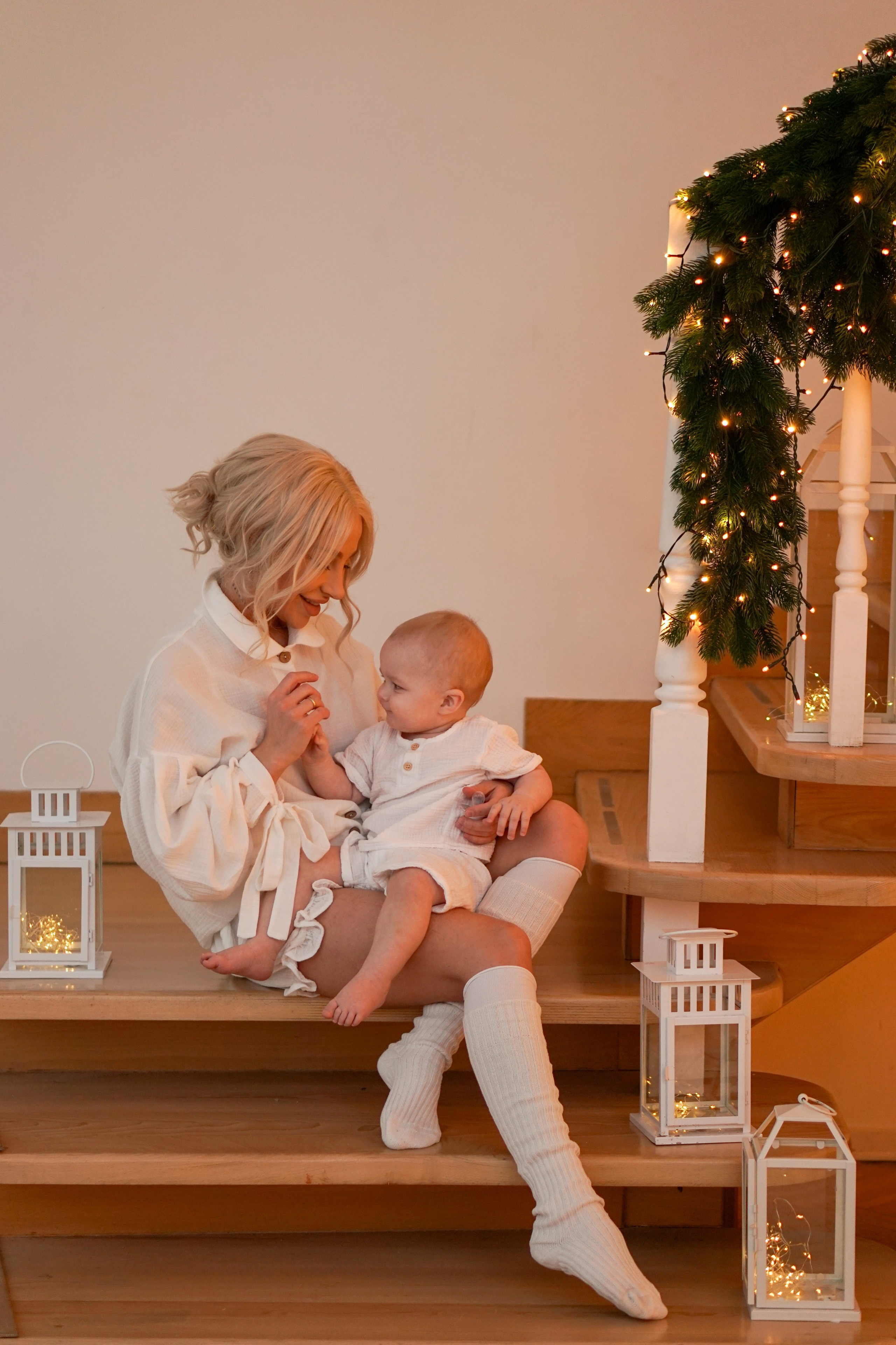 Семейная съемка — Новый год. Фотограф Москва — Полина Робин