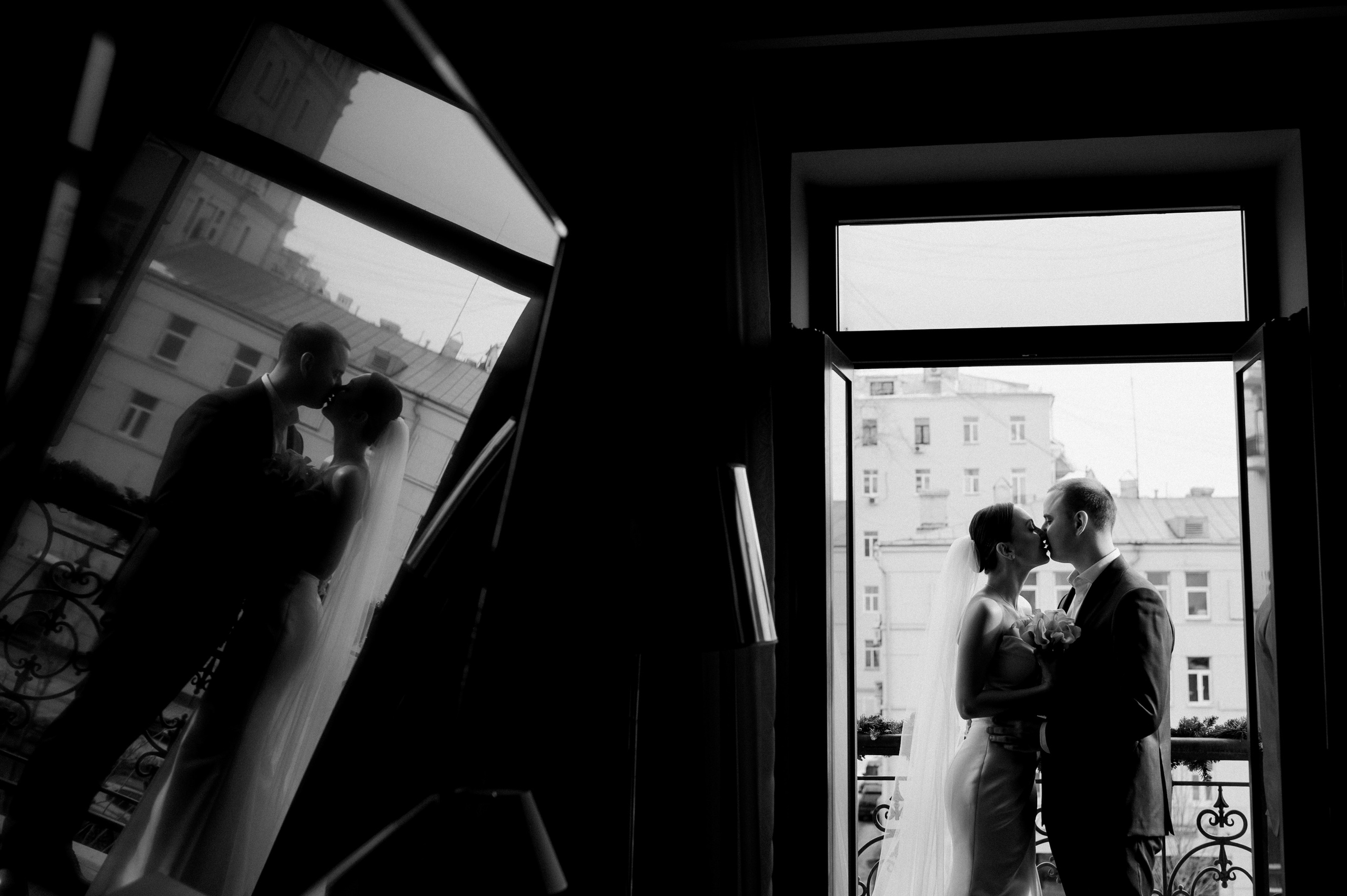 Свадебные сборы и фотосессия в отеле Hartwell Hotel. Свадебный фотограф Москва — Сергей и Татьяна