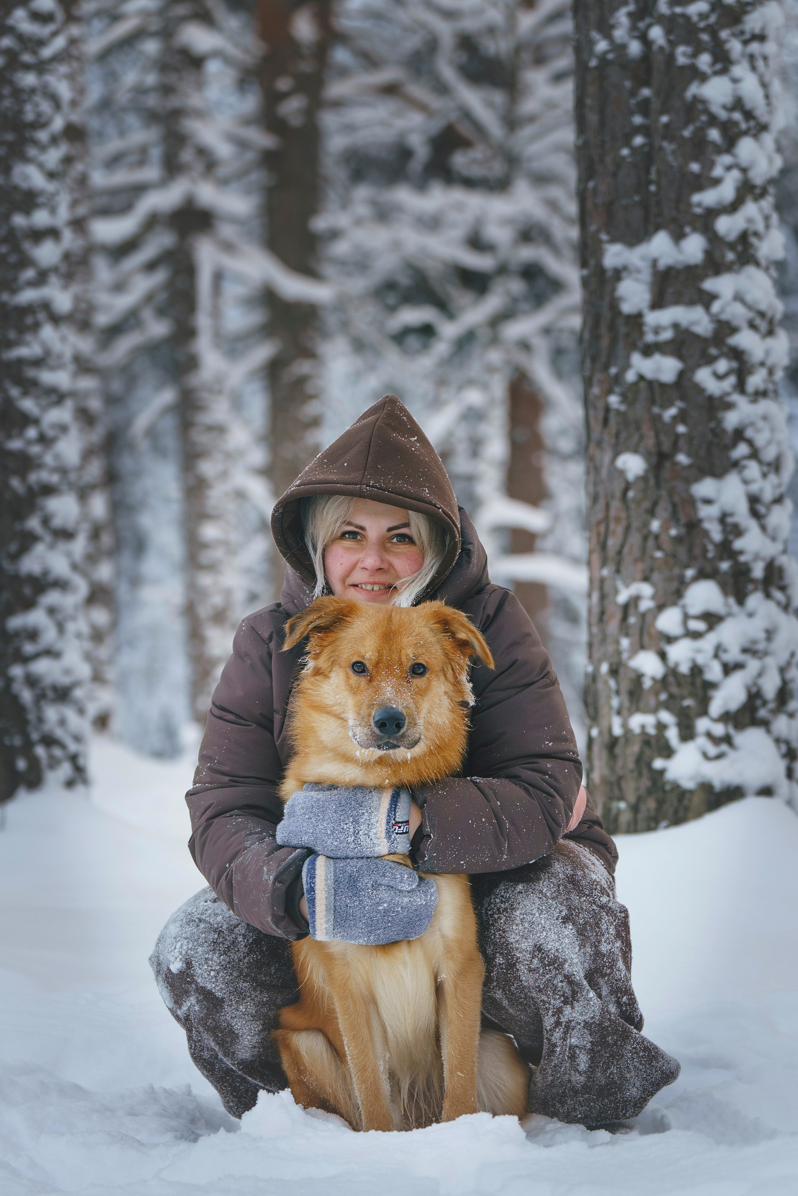 Рэй, Кузя, Ольга и Александр. Фотограф анималист в Спб недорого Олеся Майорова