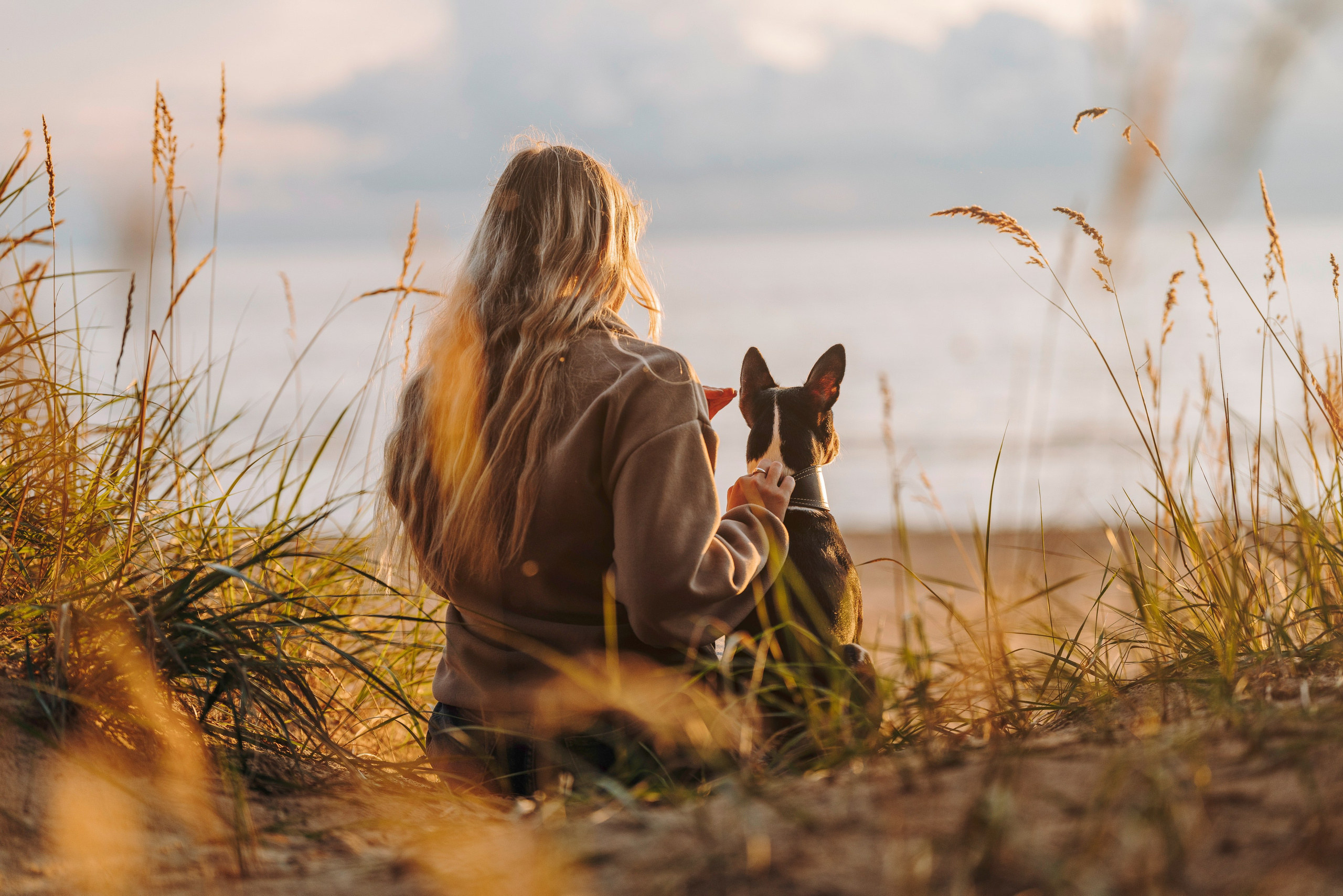 Екатерина и Дива. Фотограф анималист в Спб недорого Олеся Майорова