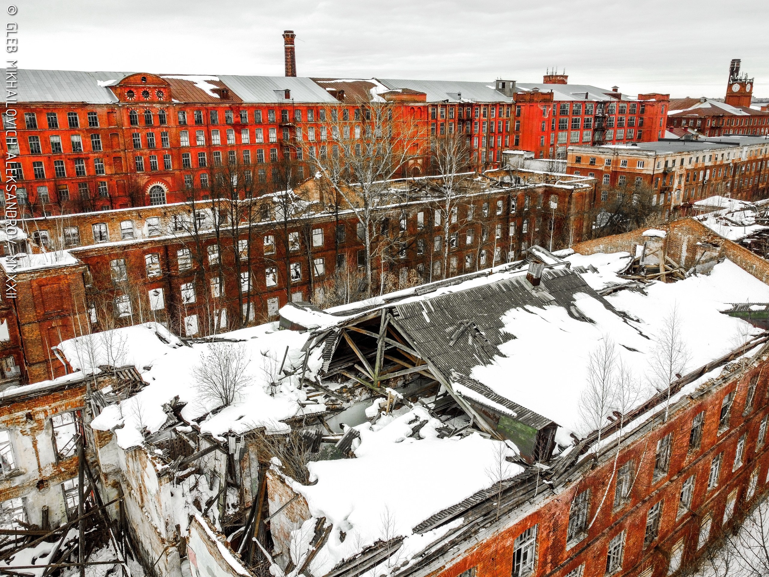 Ярославль. Ярославская Большая мануфактура (Красный Перекоп). Зодчество