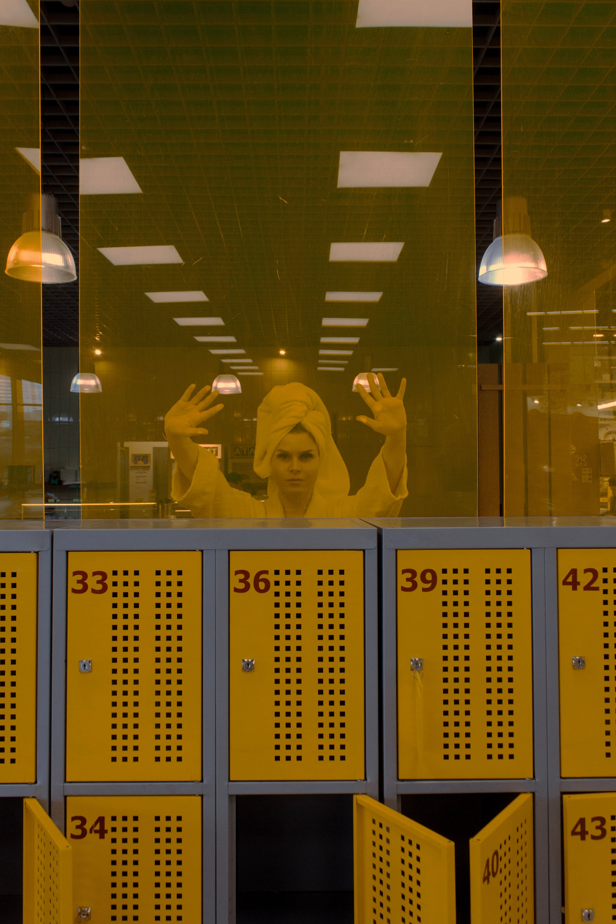 В городской солнечной ванне