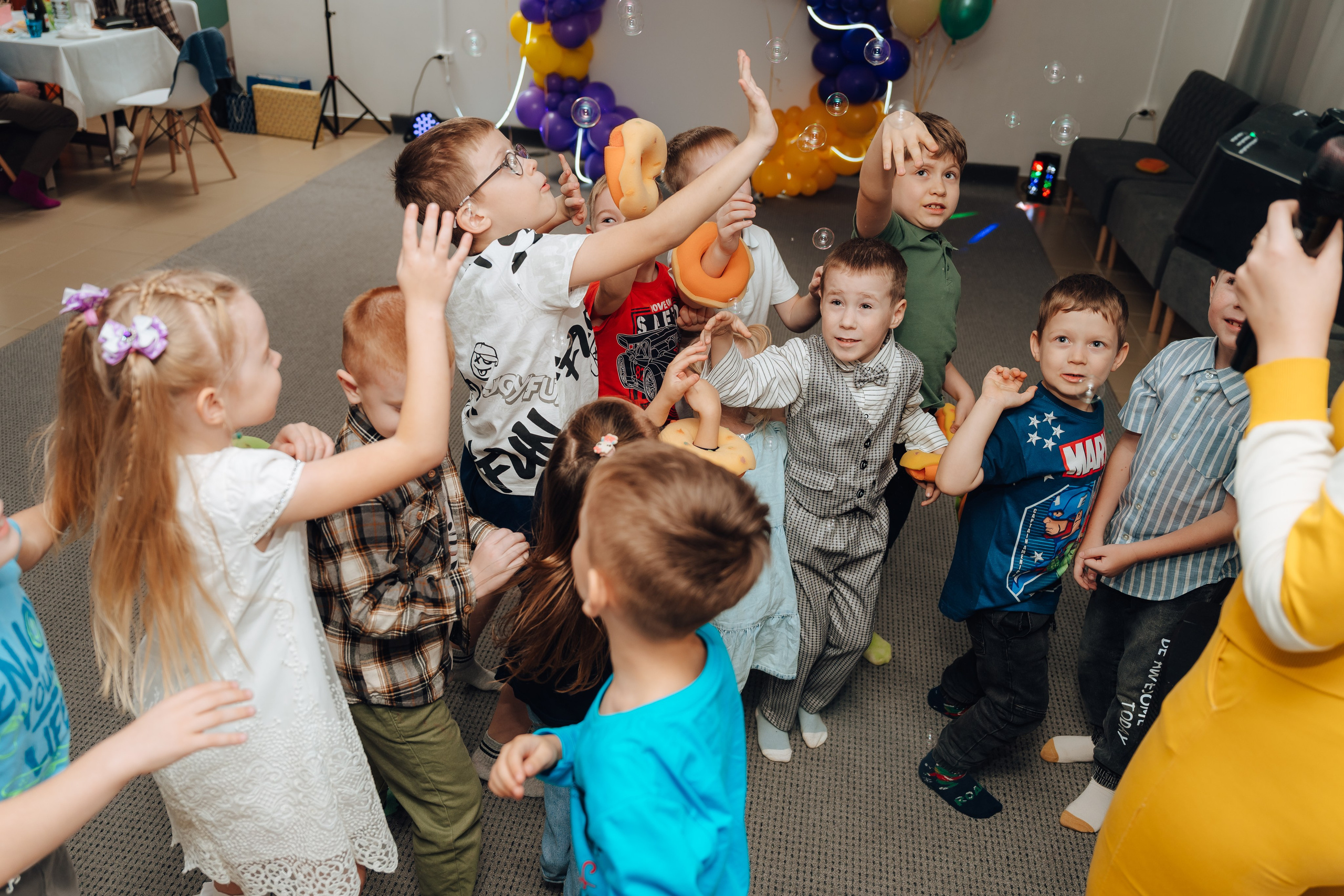 Праздник Матвея Мультифокс. Детский и семейный фотограф Катерина Мишина