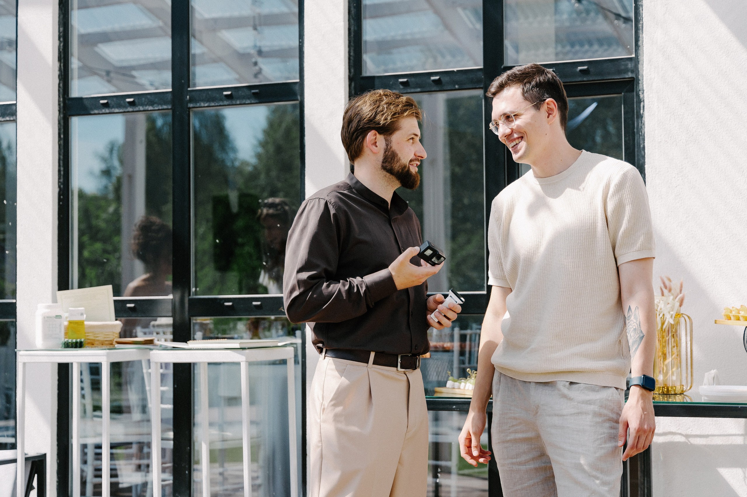 Плюс тридцать градусов на лужайке. Фотограф Андрей Куськало