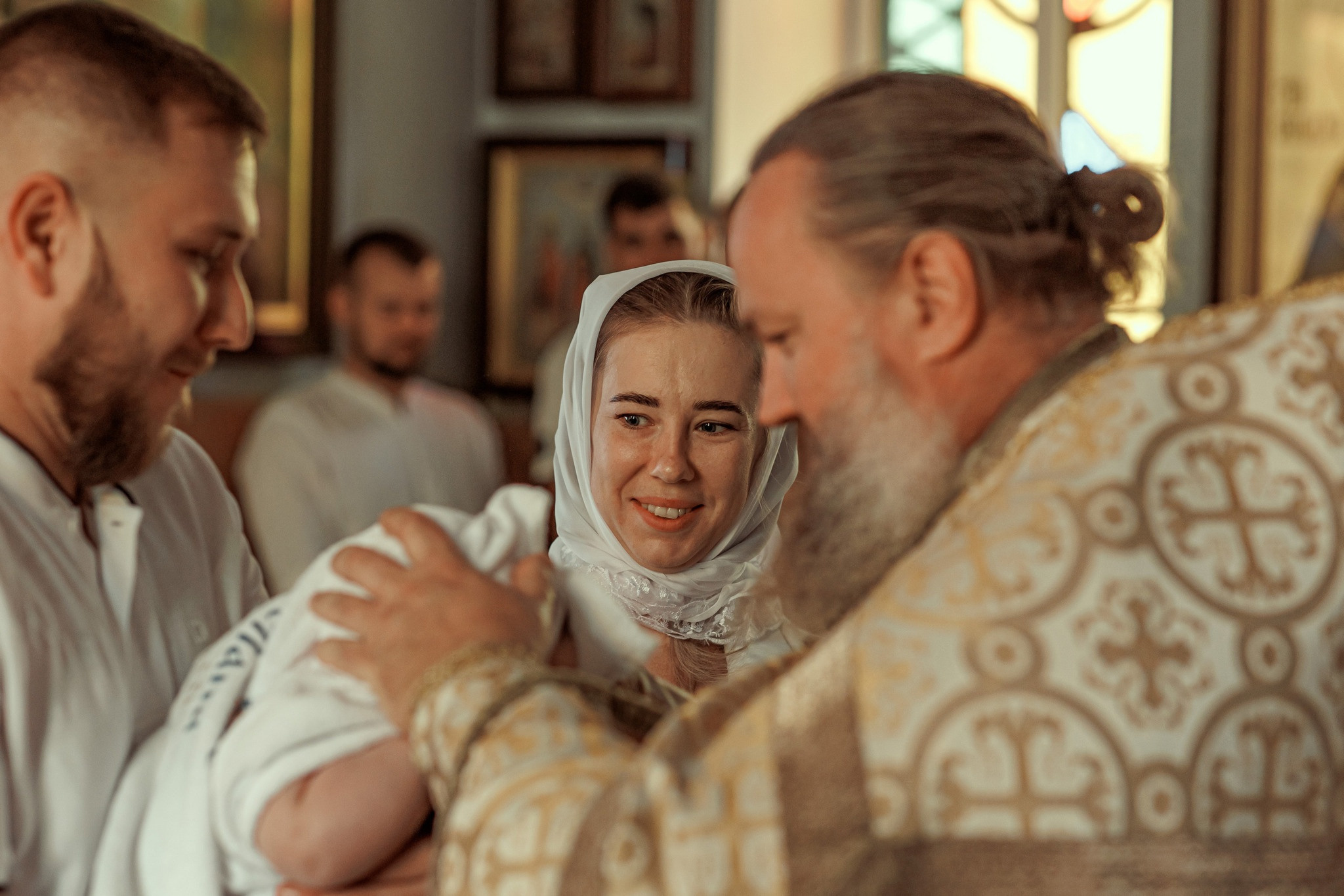 Крещение Степана. 9.09.2023. Детский семейный фотограф в Абинске