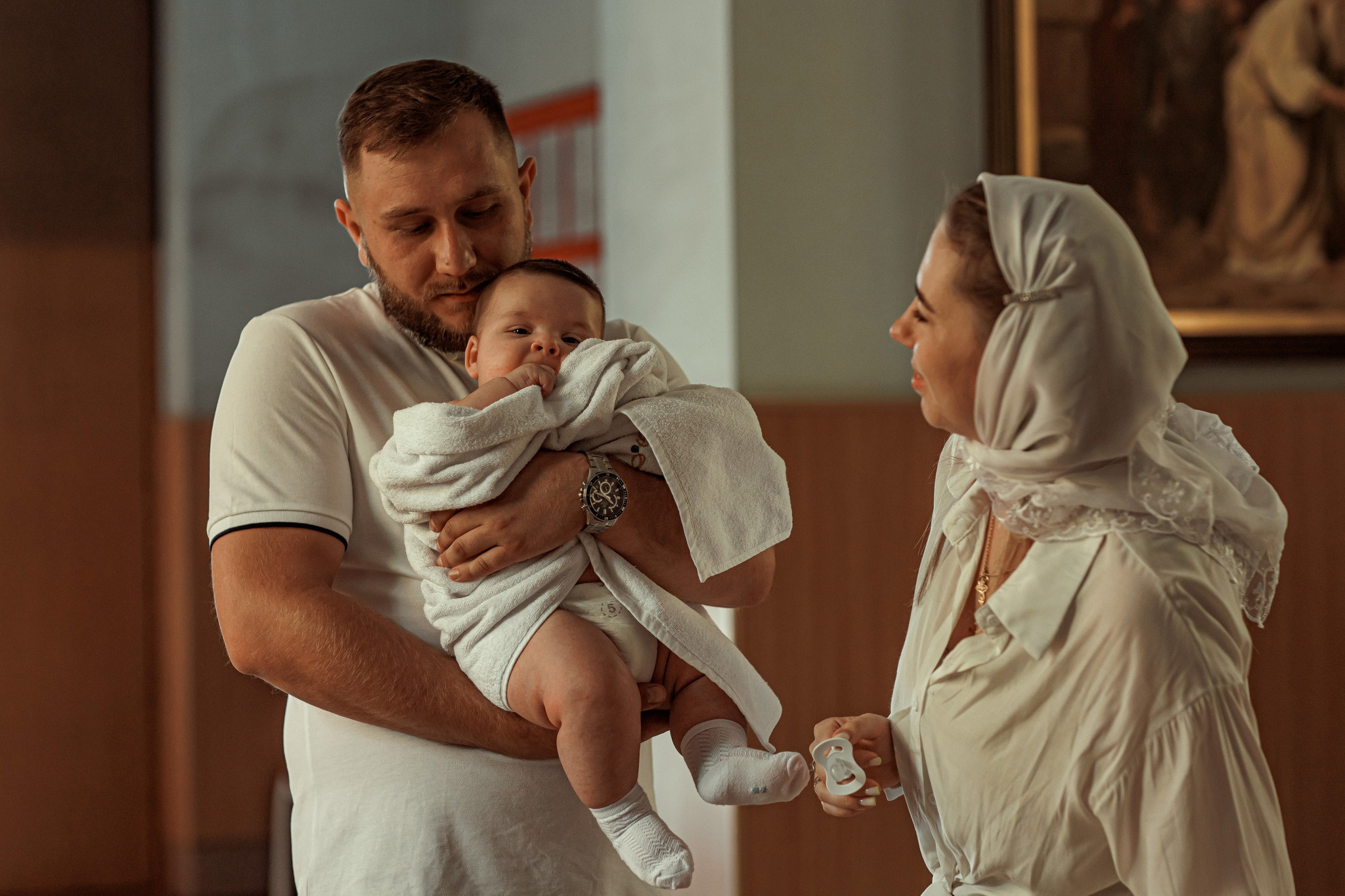 Крещение Степана. 9.09.2023. Детский семейный фотограф в Абинске