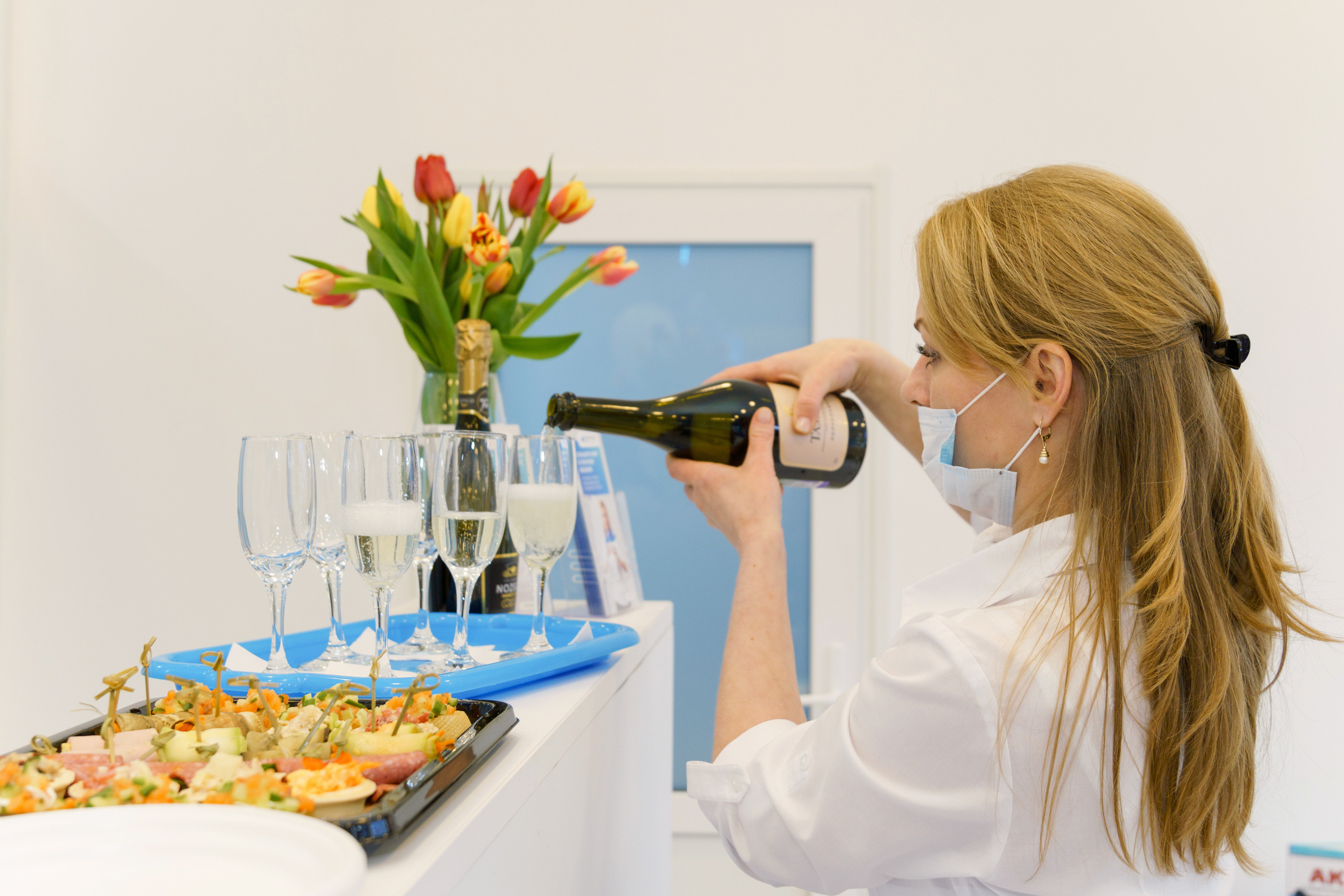 Фоторепортаж открытия клиники в Москве. Интерьерный и архитектурный фотограф в Москве Панова Ольга