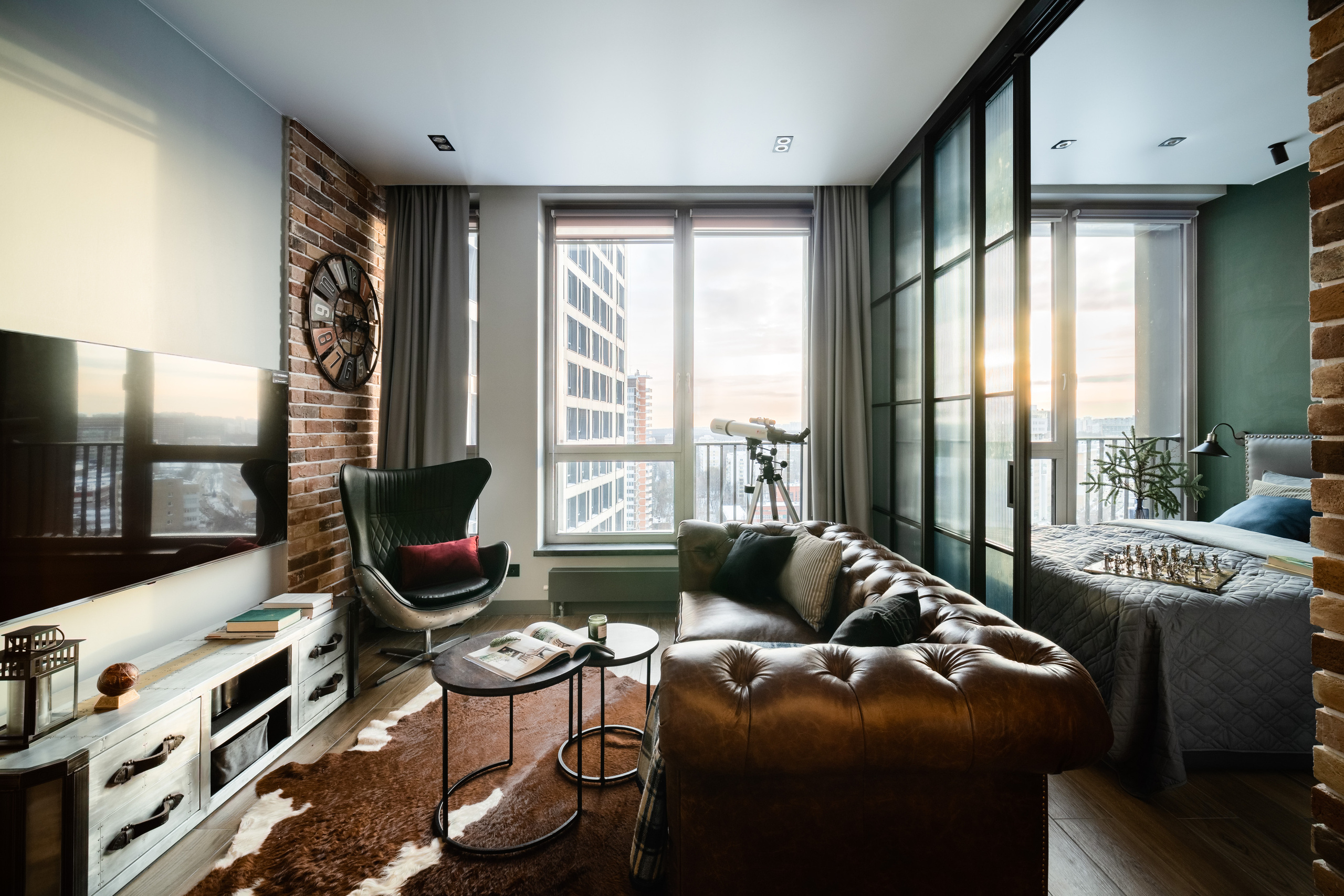 Гостевая зона дизайнерский интерьер фотосъемка