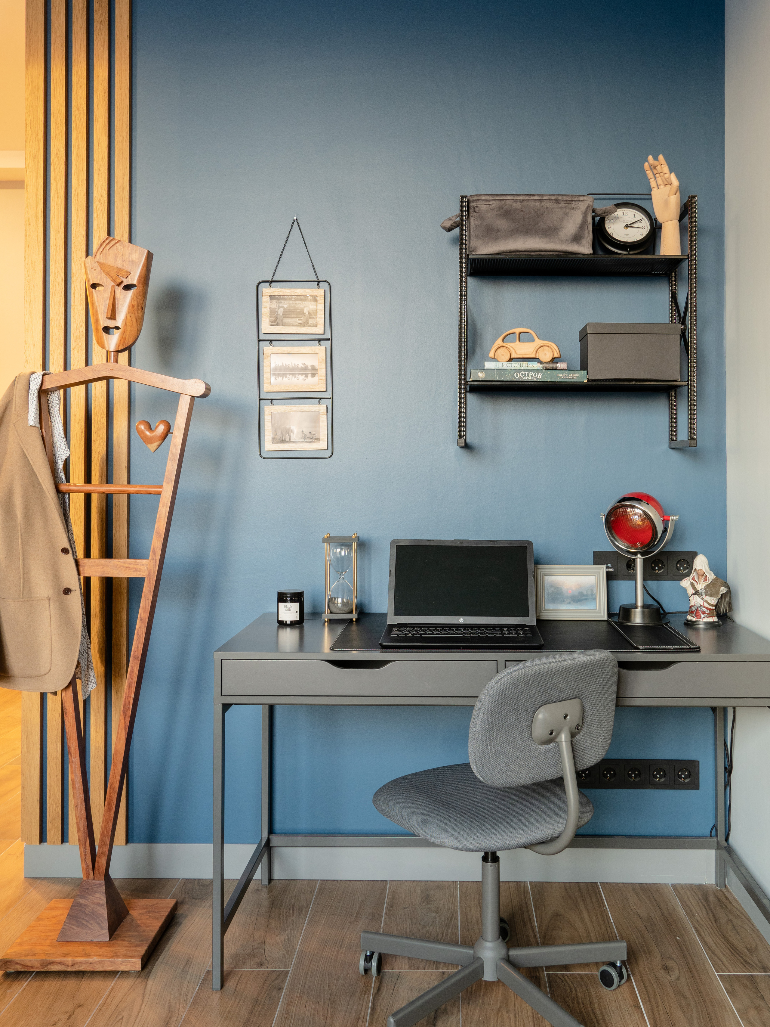 Дизайн рабочего места в комнате фотосъемка интерьера