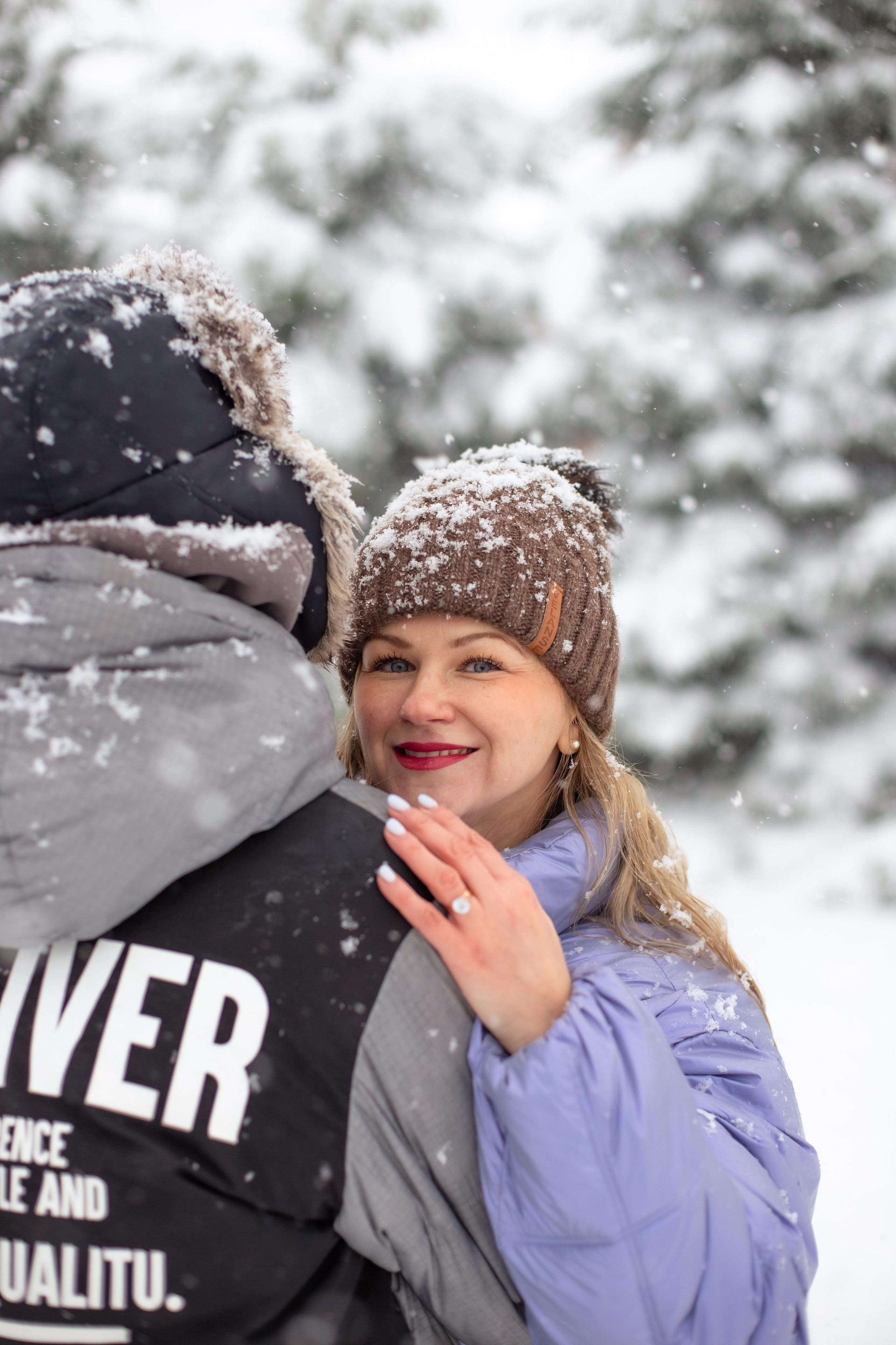 Катя и Тима. Когда выпал снег. Фотограф в Калининграде Решетникова Алина