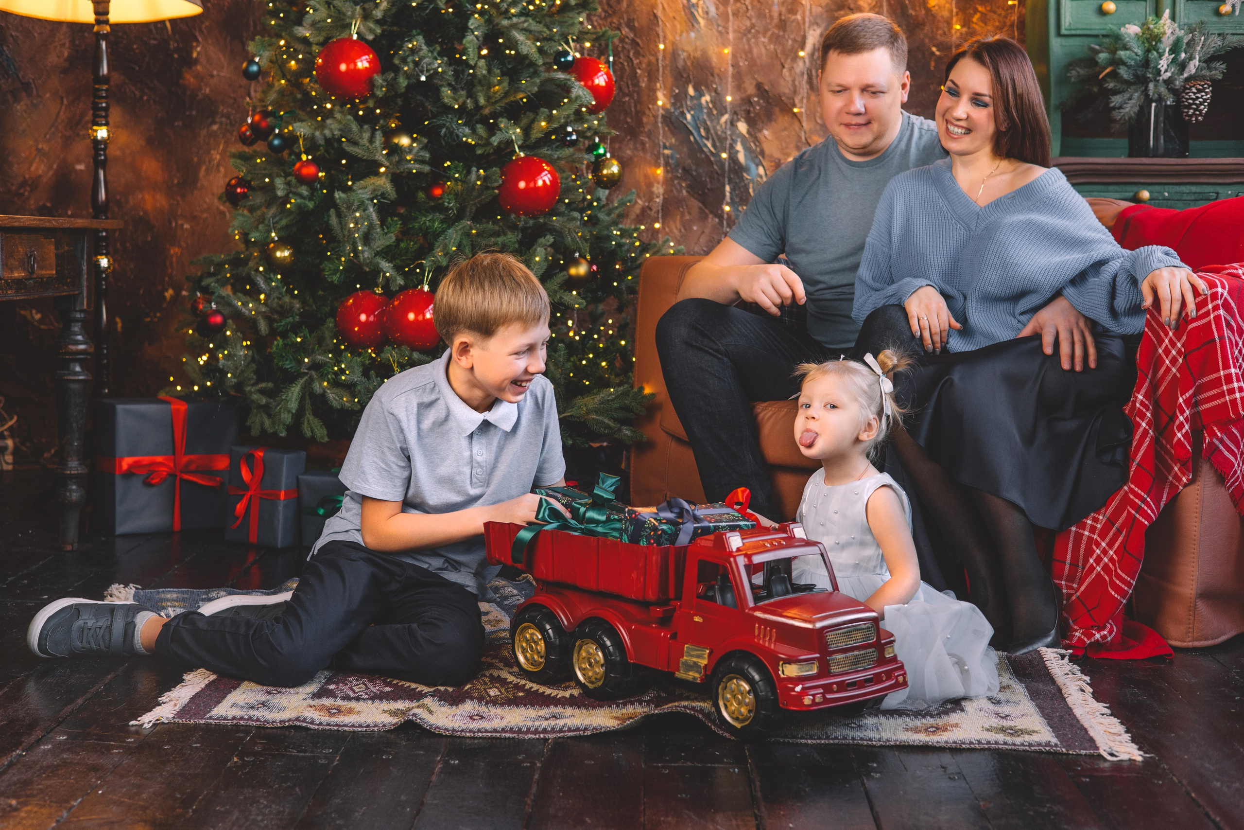 Примеры новогодних съёмок