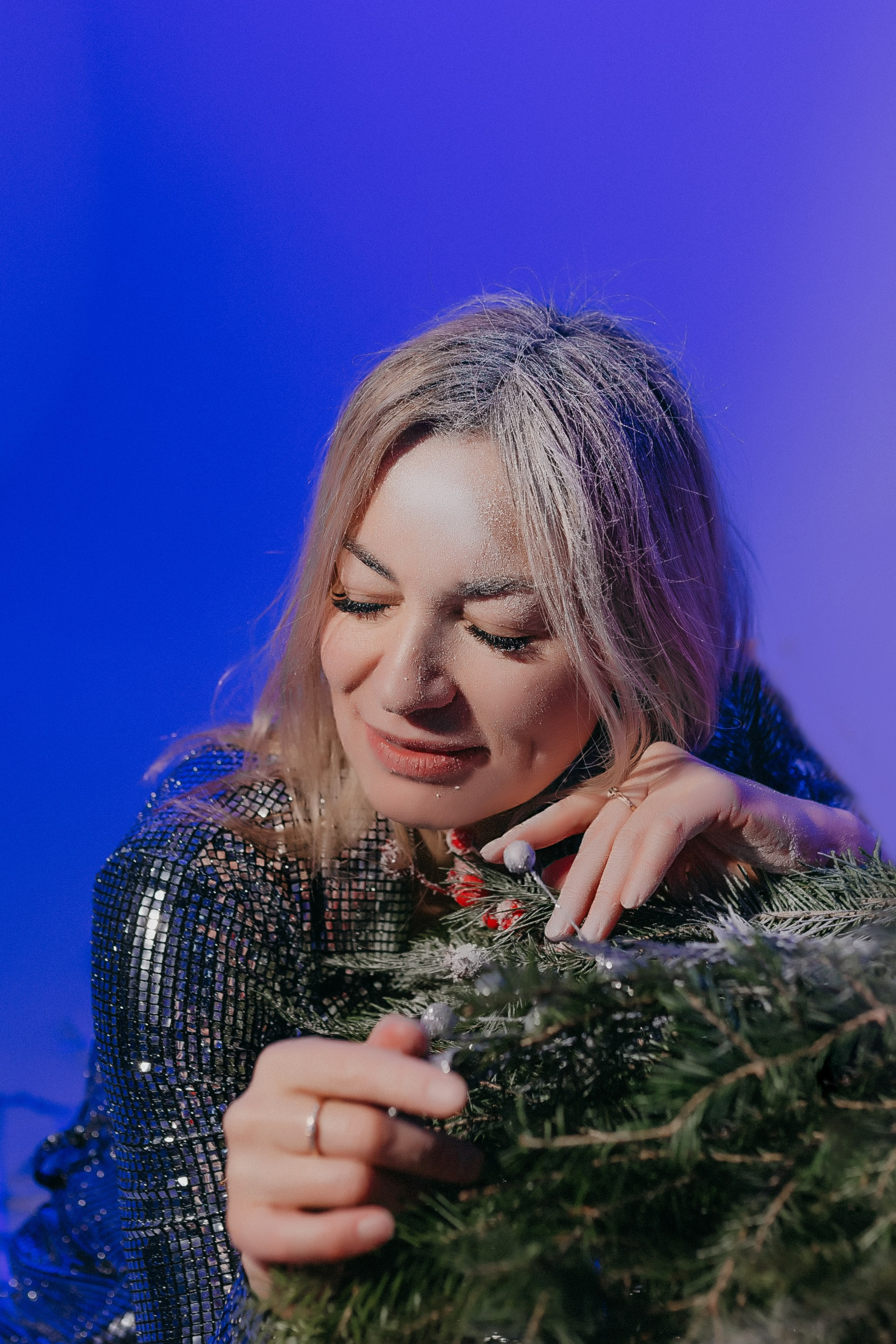 Лена. Что-то на новогоднем. Семейный фотограф в Сургуте