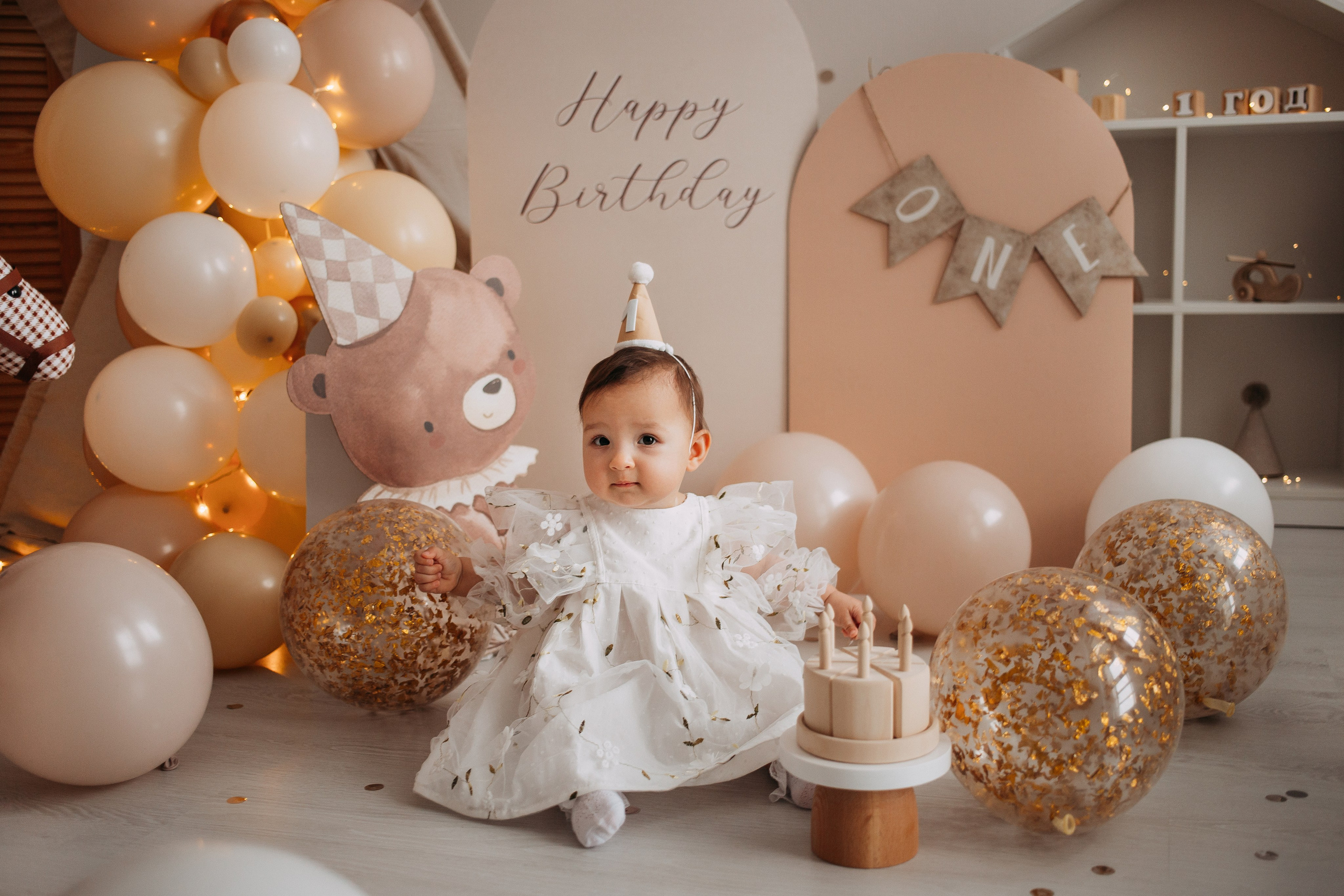 1 годик малышке. Фотограф в Санкт-Петербурге Гарипова Валерия