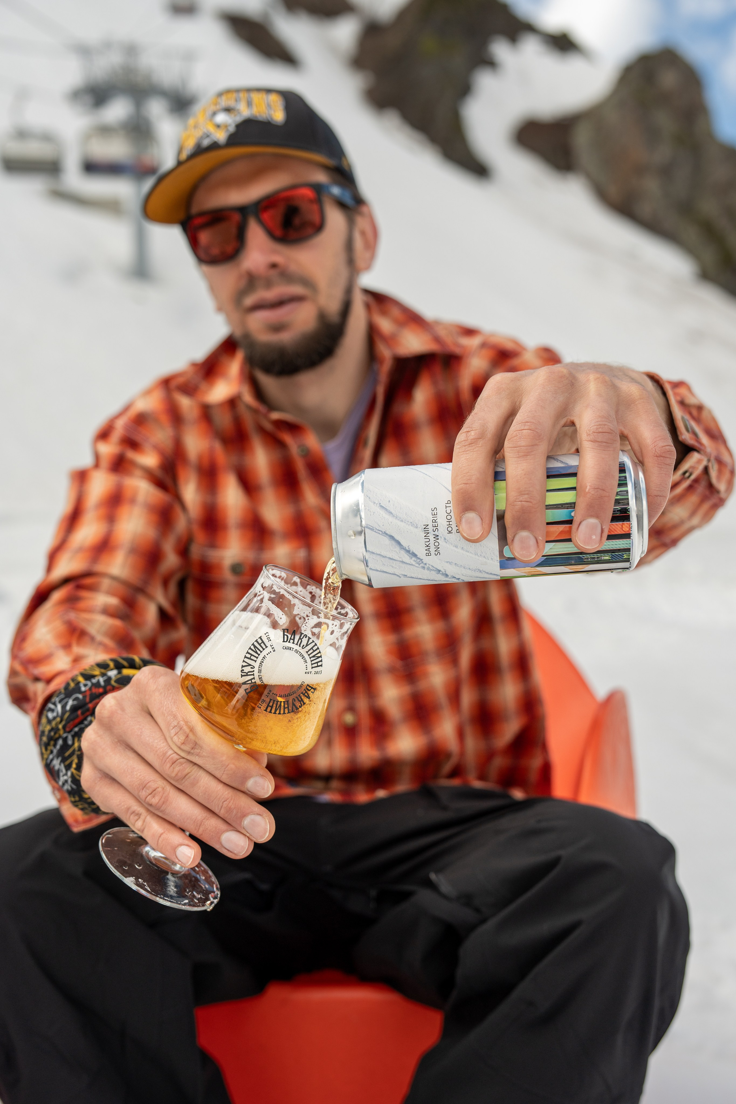 Контент съемка для пивоваренной компании Бакунин. Репортажный фотограф в Красной Поляне и Сочи Павлюченко Екатерина
