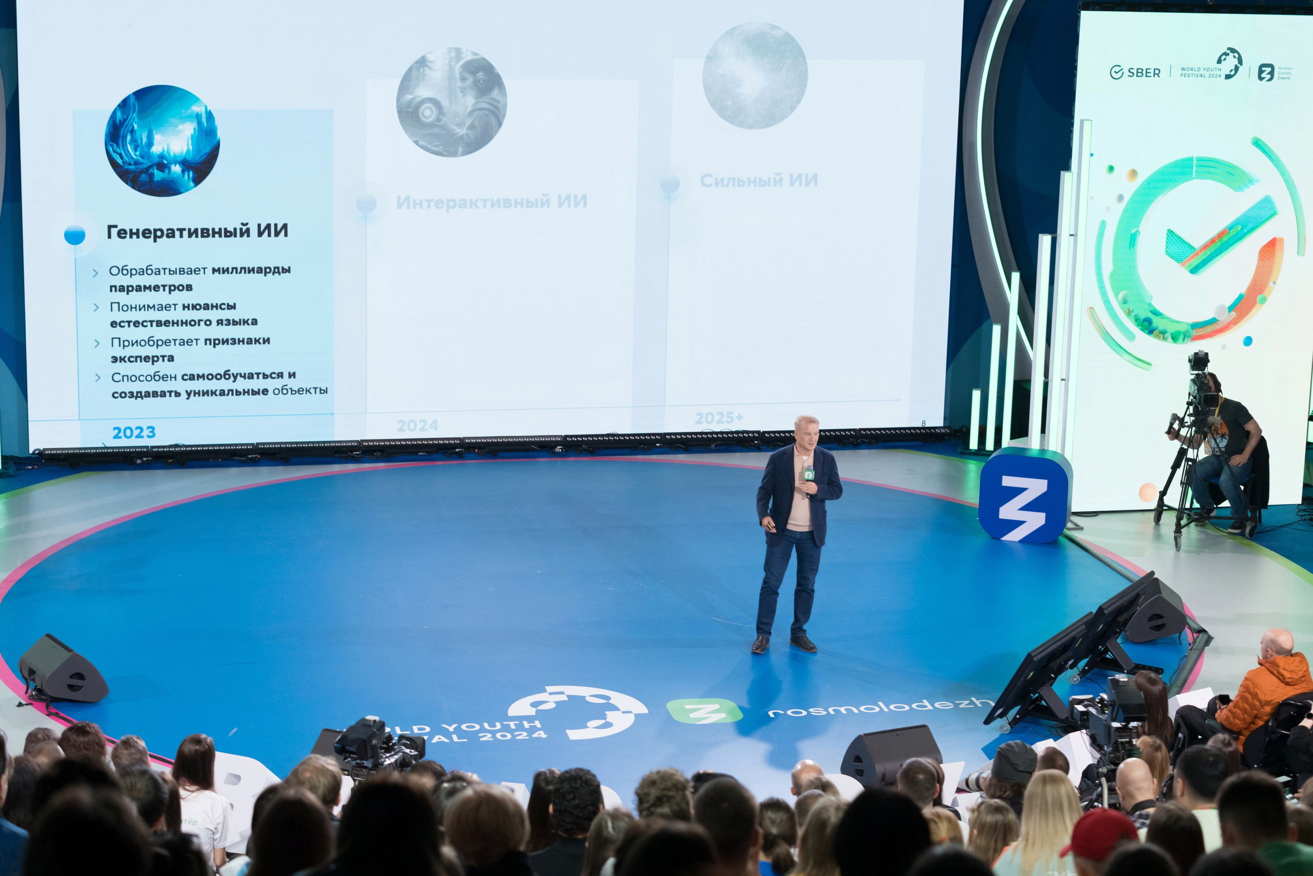 Герман Греф на Всемирном Фестивале Молодежи 2024. Репортажный фотограф в Красной Поляне и Сочи Павлюченко Екатерина