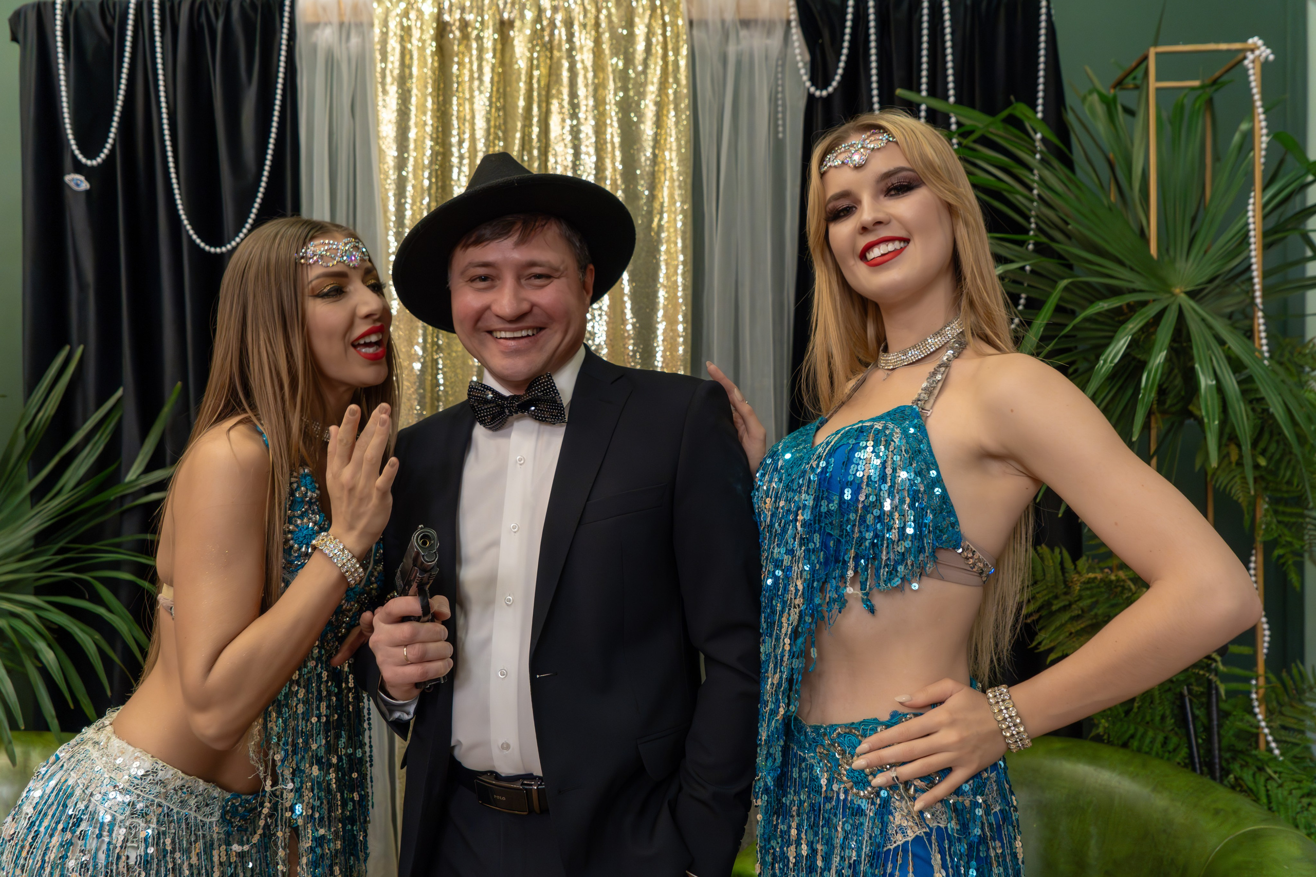 Новый год в стиле Great Gatsby. Репортажный фотограф в Красной Поляне и Сочи Павлюченко Екатерина