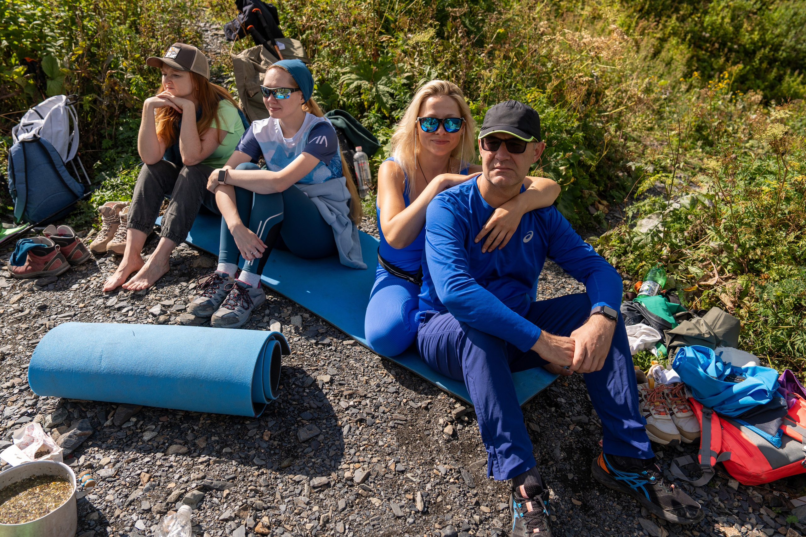 Поход для профсоюза курорта «Газпром Поляна» на Бзерпинский карниз. Репортажный фотограф в Красной Поляне и Сочи Павлюченко Екатерина