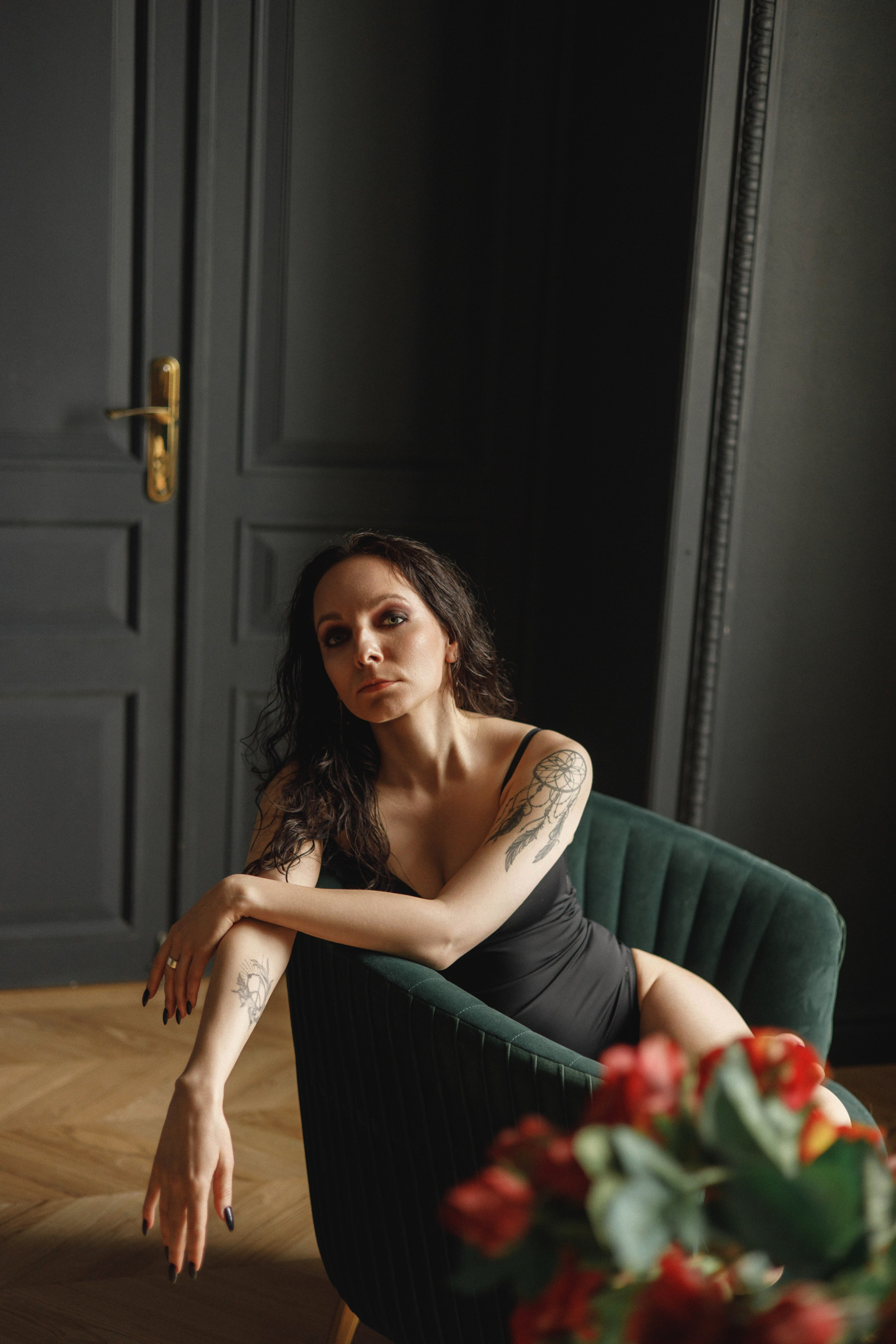 Светлана. Будуарная фотосессия в студии. Фотограф Ксения Третьякова, Санкт-Петербург