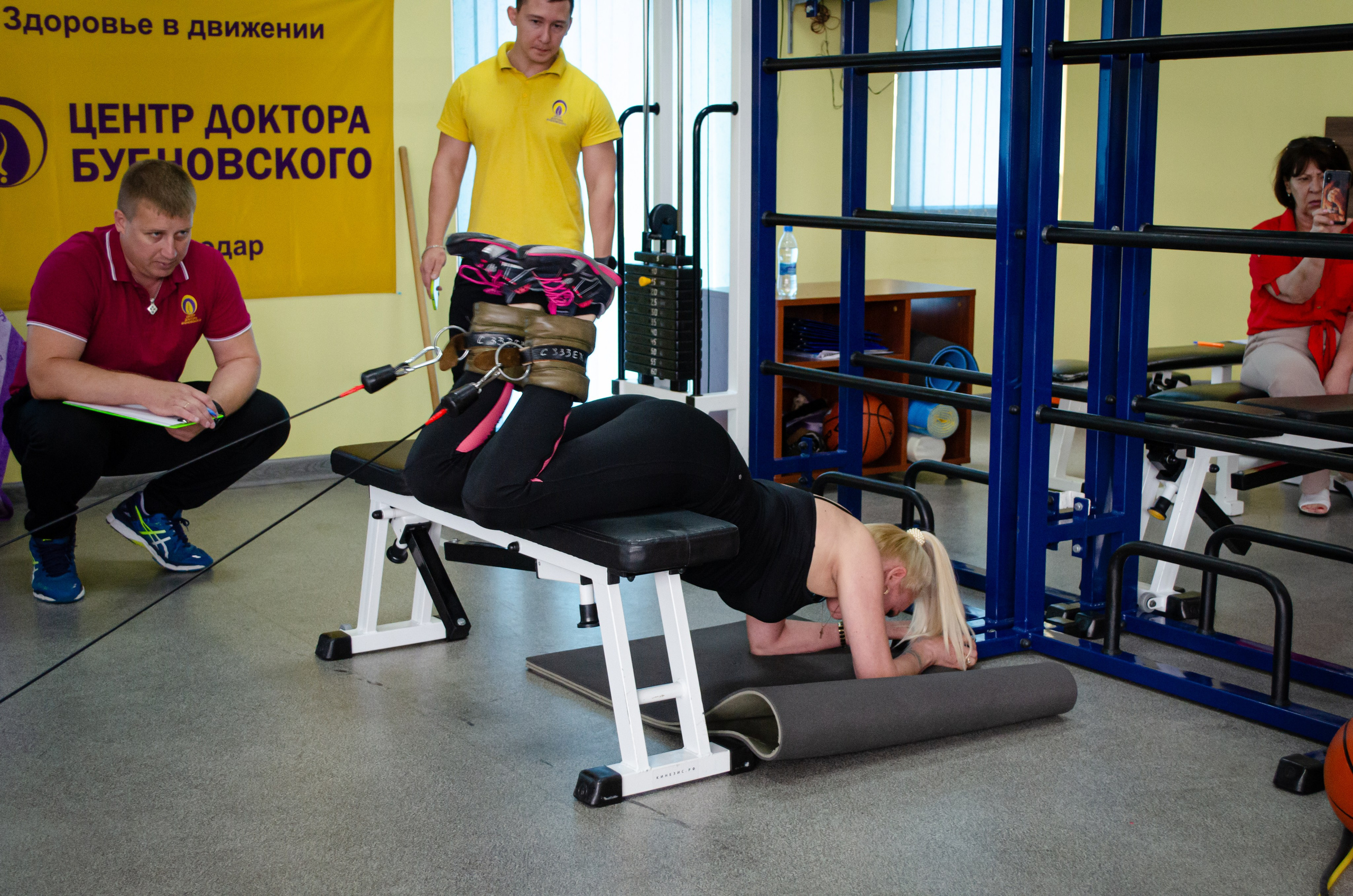 Медицинское спортивное мероприятие. Фотограф