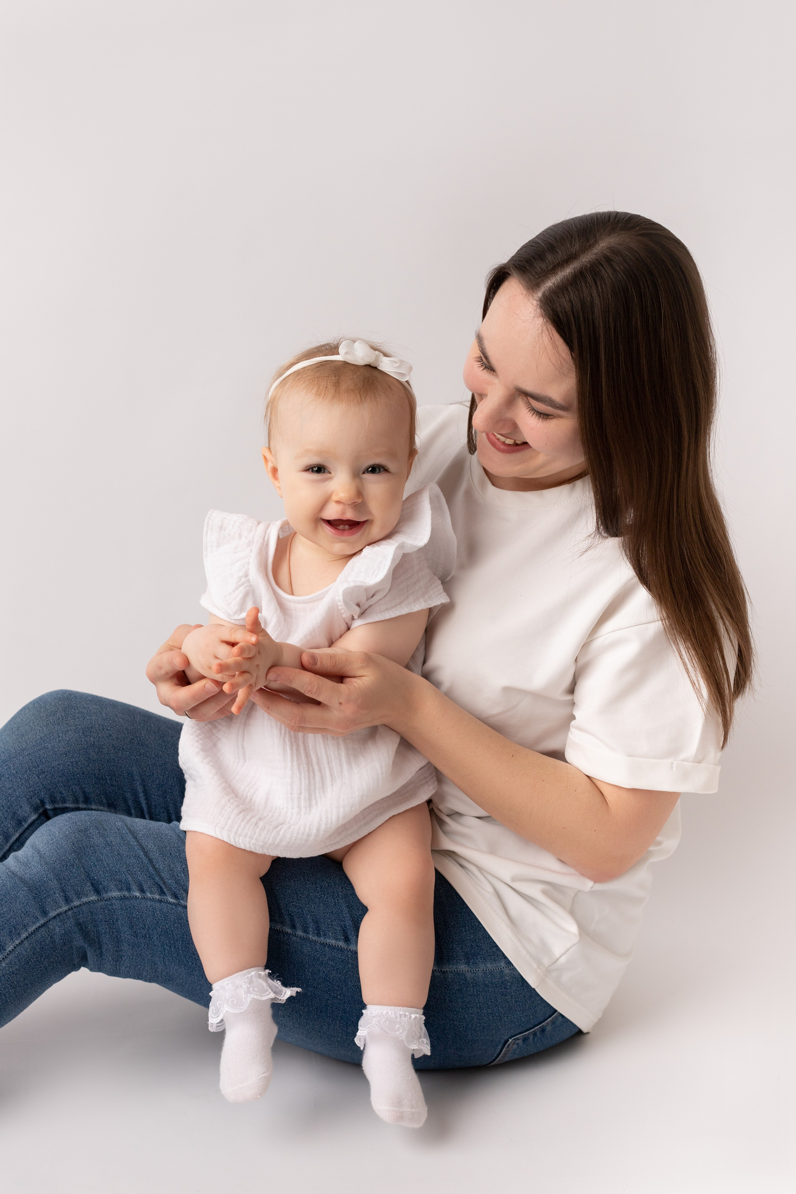 Фотосессия к первому дню рождения. Фотограф новорожденных, детский фотограф в г. Оренбурге Екатерина Козлова