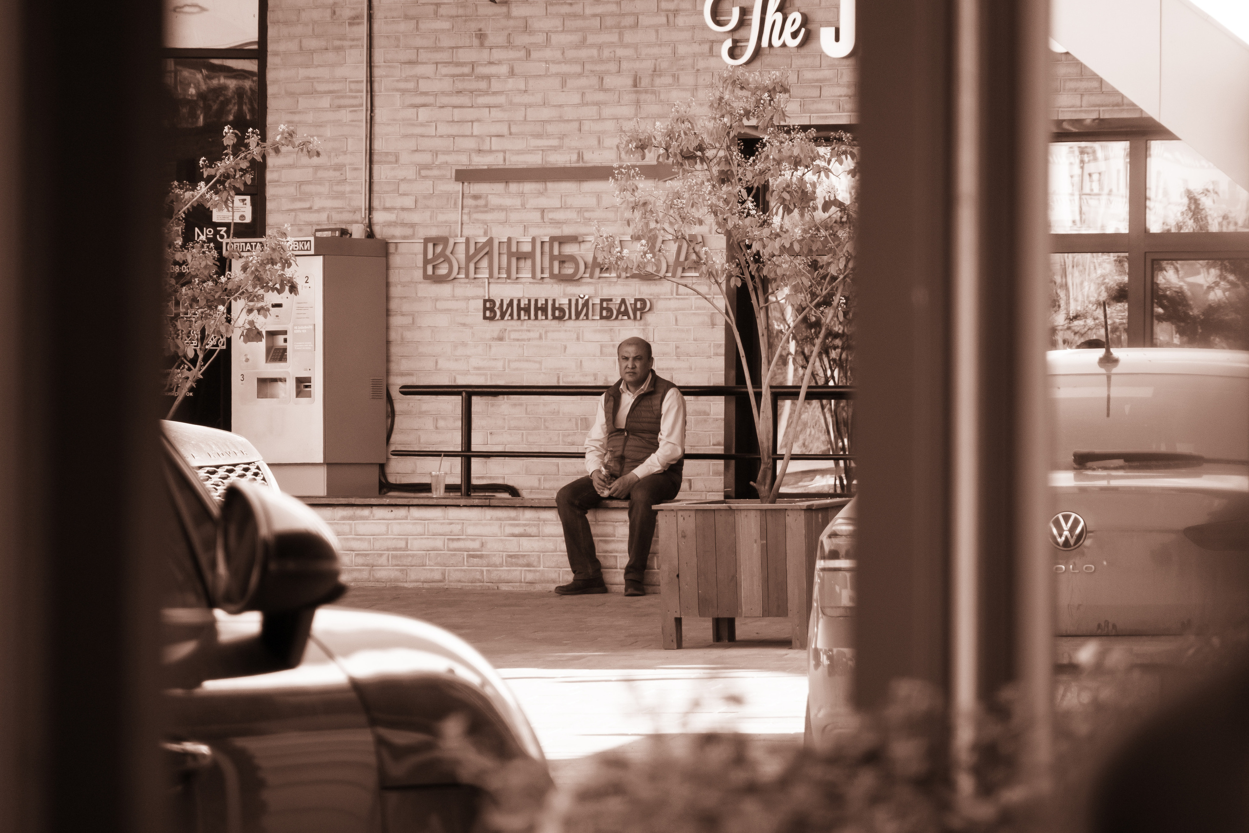 Винный бар на Даниловском рынке в Москве