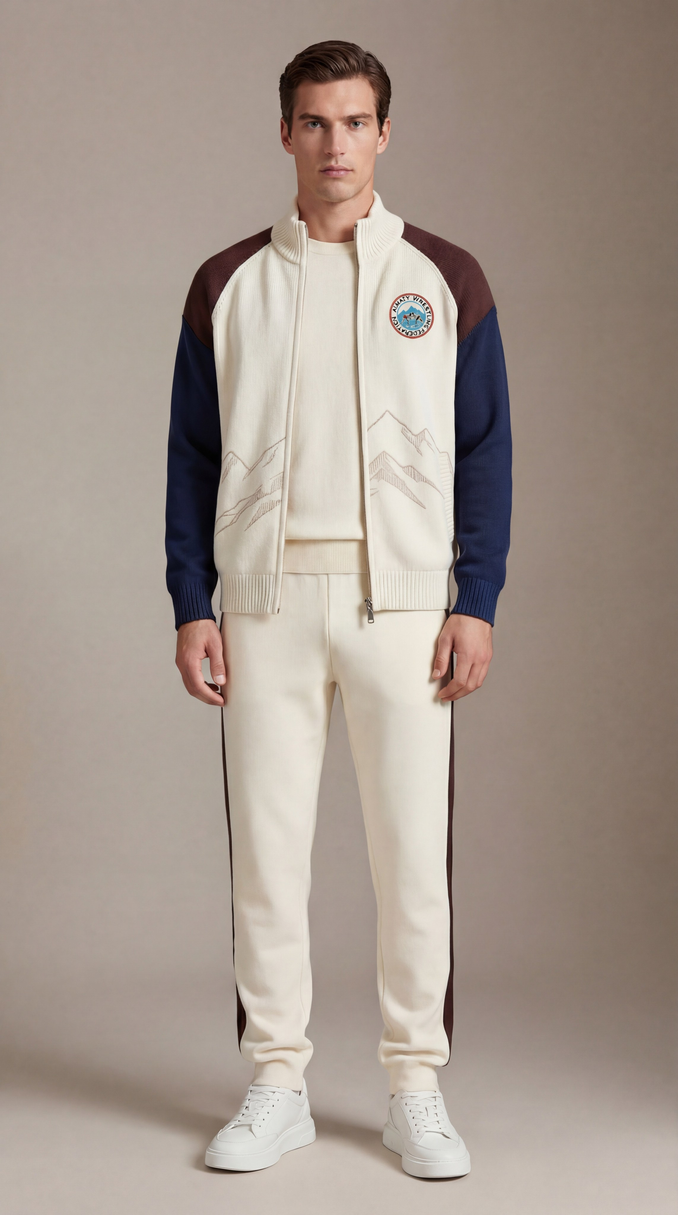 Визуализация дизайна одежды для организации из Казахстана. AI — креатор