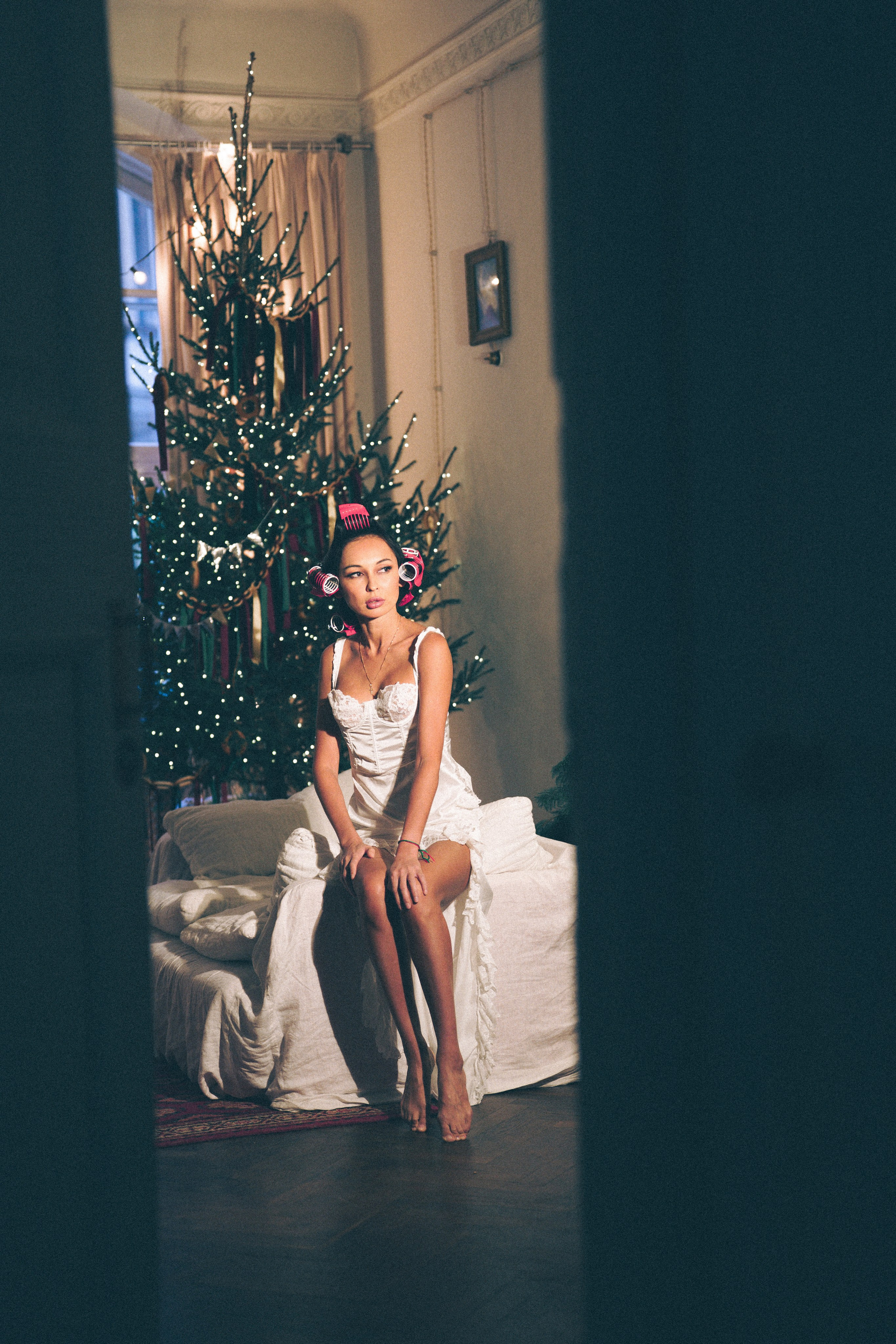 ФОТОСЕСИИЯ К НОВОМУ ГОДУ В АТМОСФЕРНОЙ СТУДИИВ ЦЕНТРЕ ПИТЕРАИ ВИНТАЖНЫЙ ОБРАЗ. Профессиональный фотограф, Санкт-Петербург — Виктория Богомолова