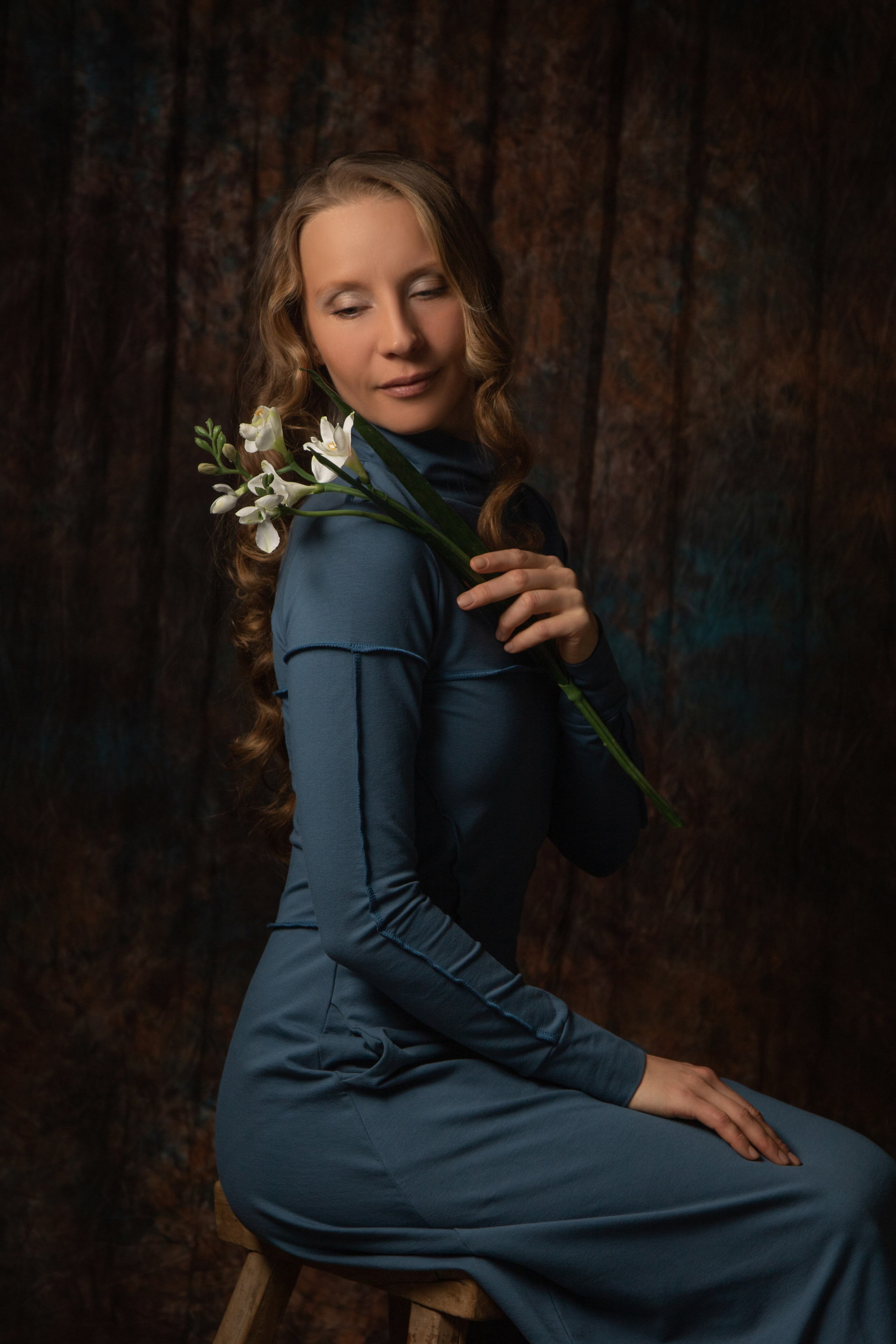 Женский студийный портрет. Балетный фотограф в Москве Галина Молчанова