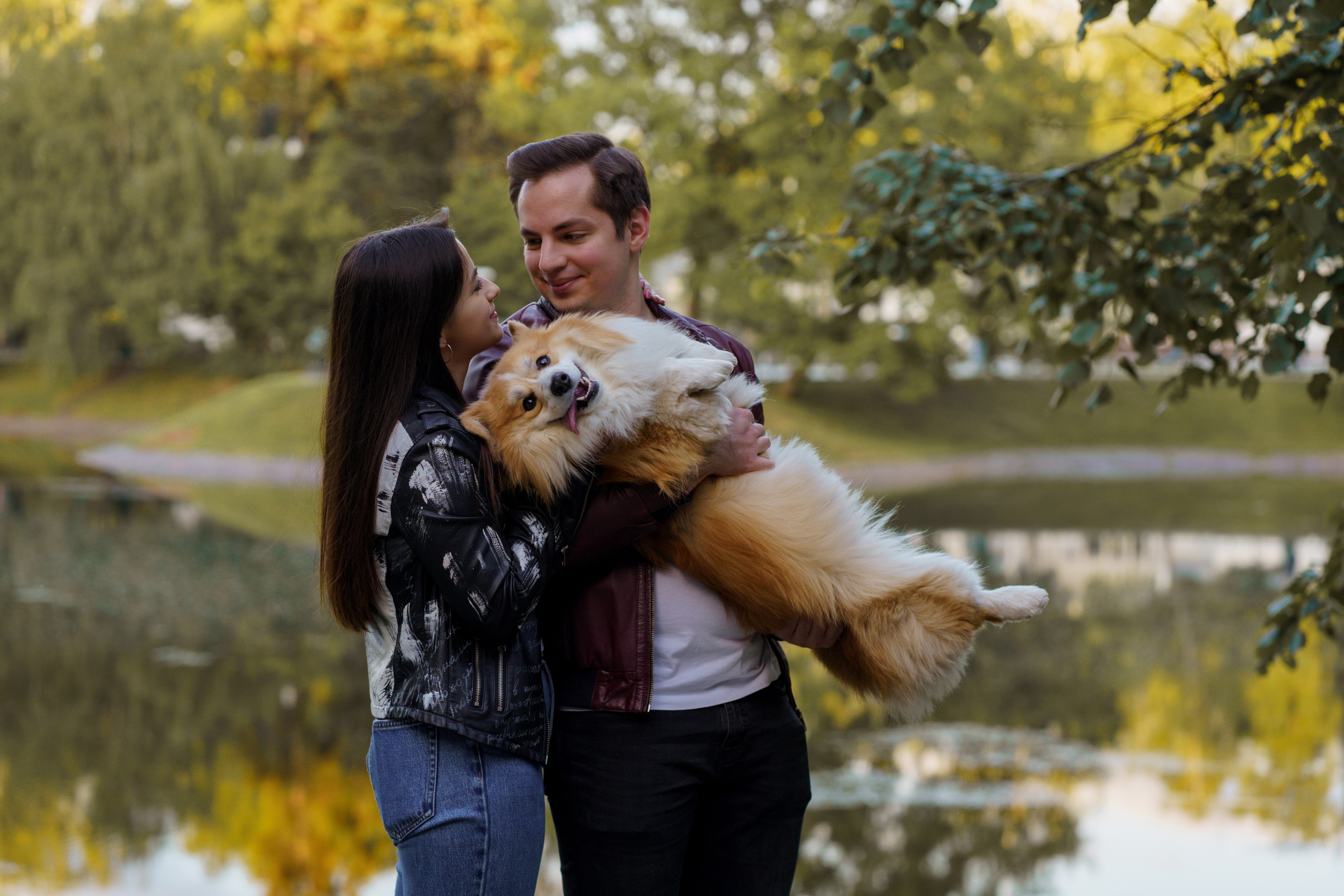 Катя, Арсений и Пух. Свадебный фотограф в Москве Анна Полушина