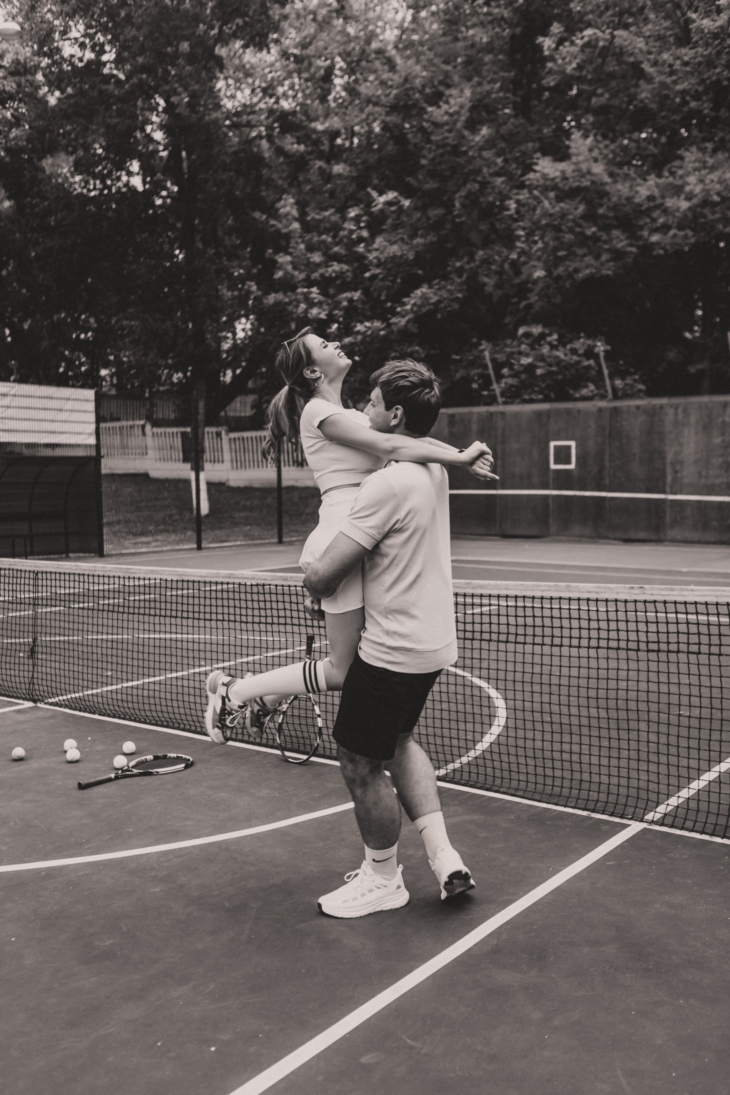 Корт. Свадебный и семейный фотограф Анастасия Меркуль