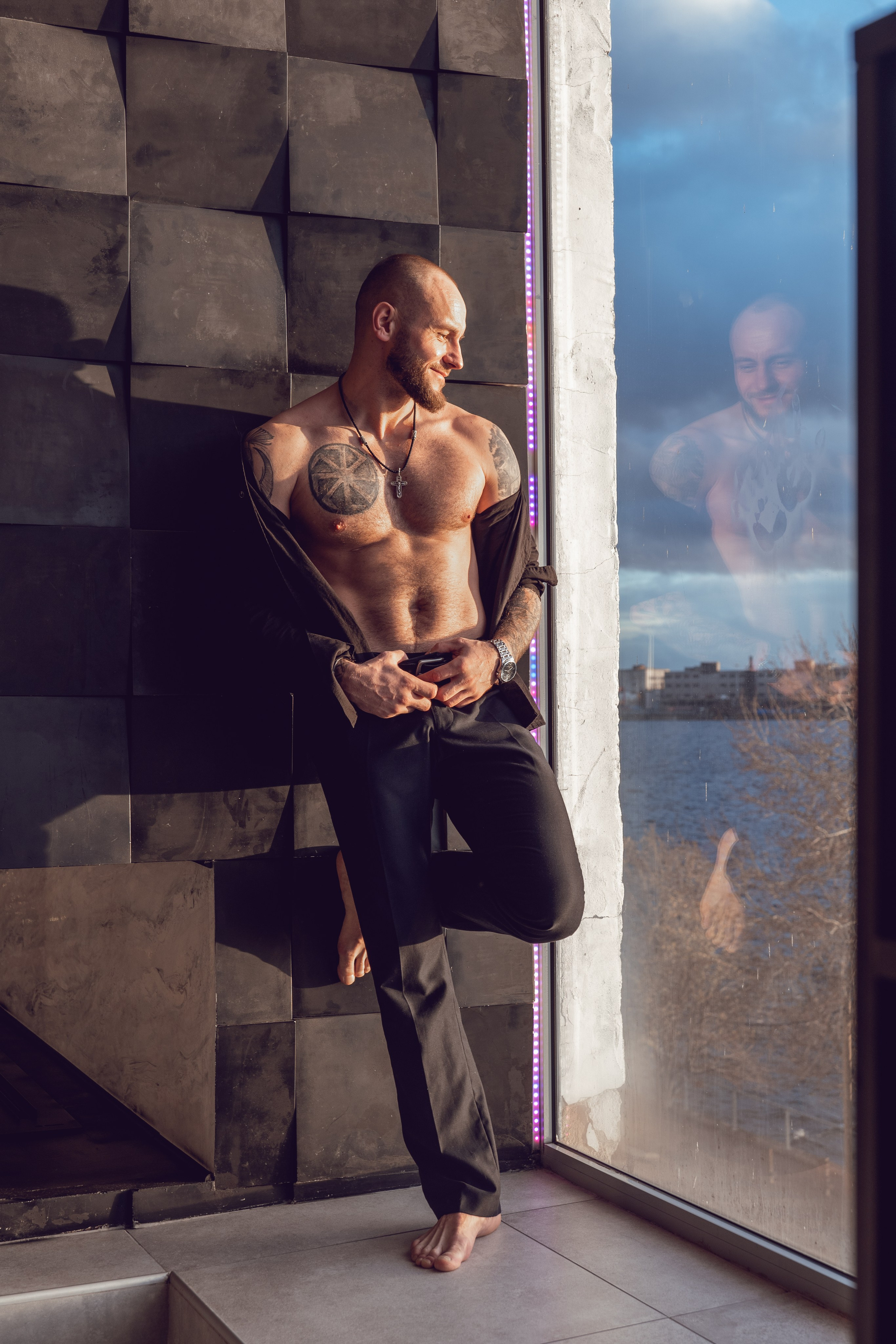 Роман. Фотосессия в Спб в студии, фотограф Панютина Марина