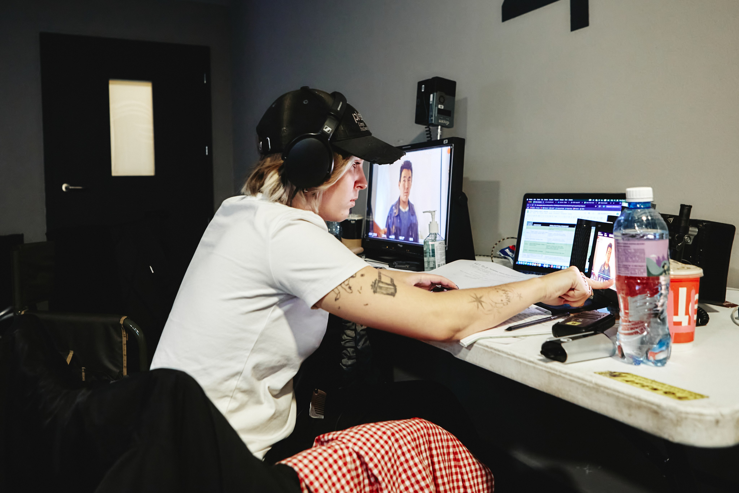 Backstage. Visual artist Konstantin KoT