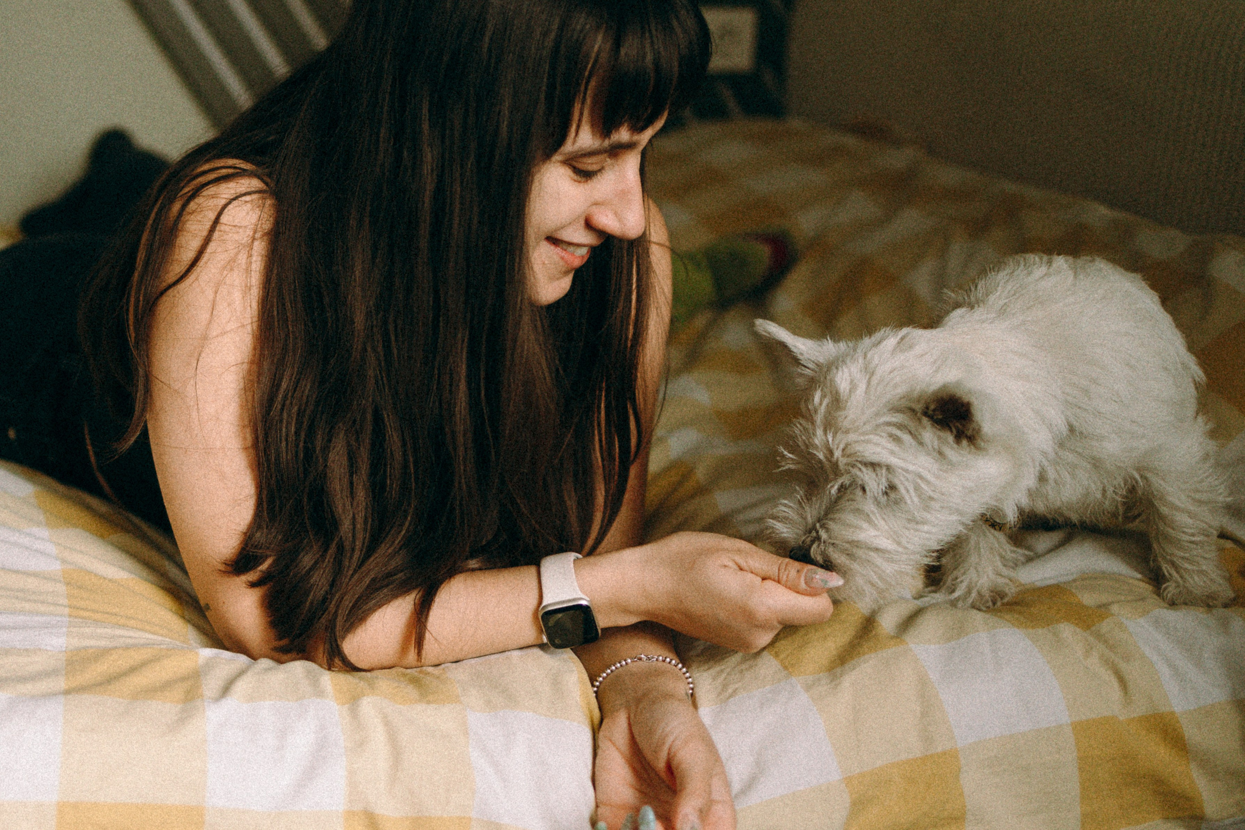 Снежуля, Мари и Саша. Фотограф анималист Анастасия Пикей