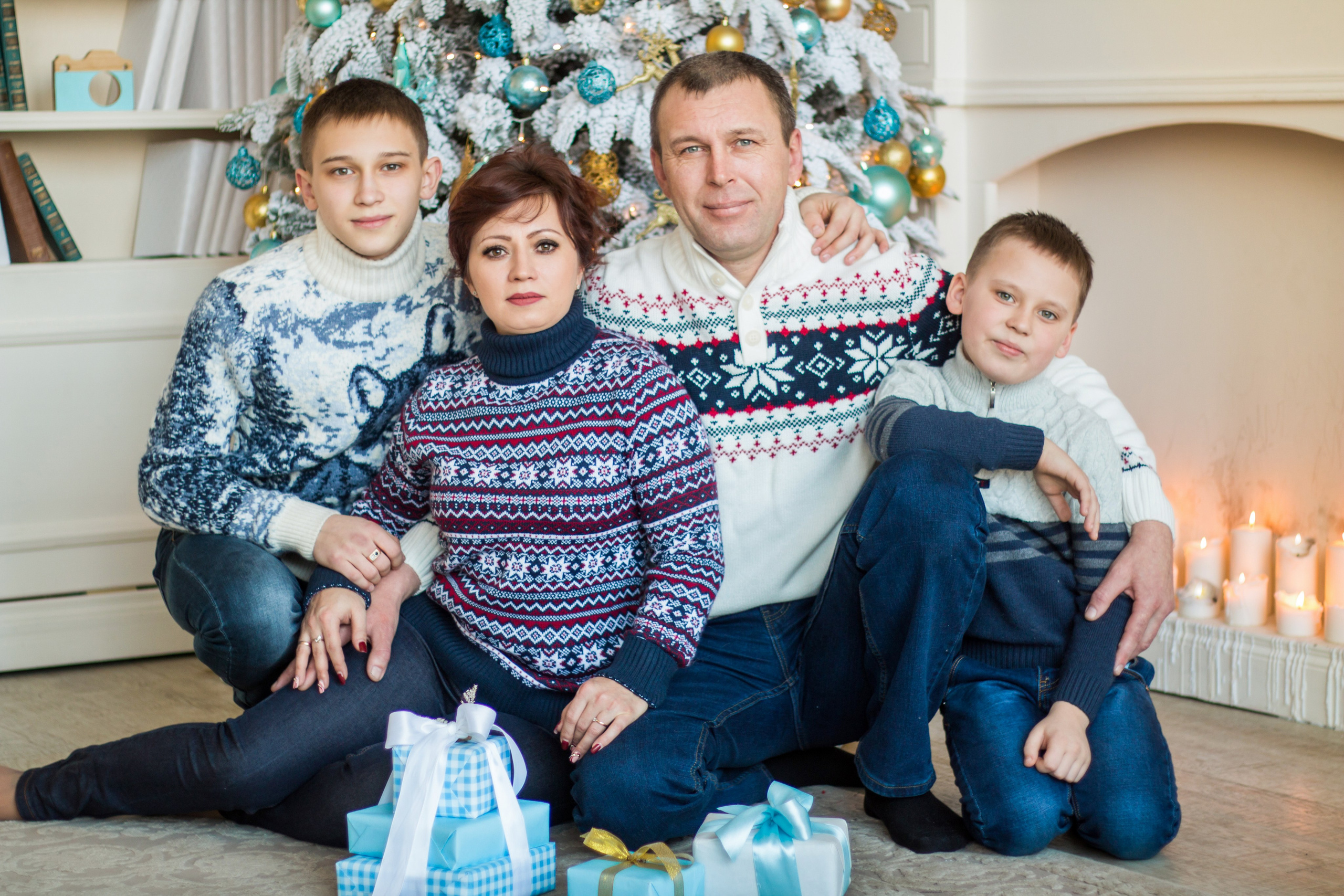 Новогодние фотосессии. Елена Данилова фотограф беременности в Кемерово