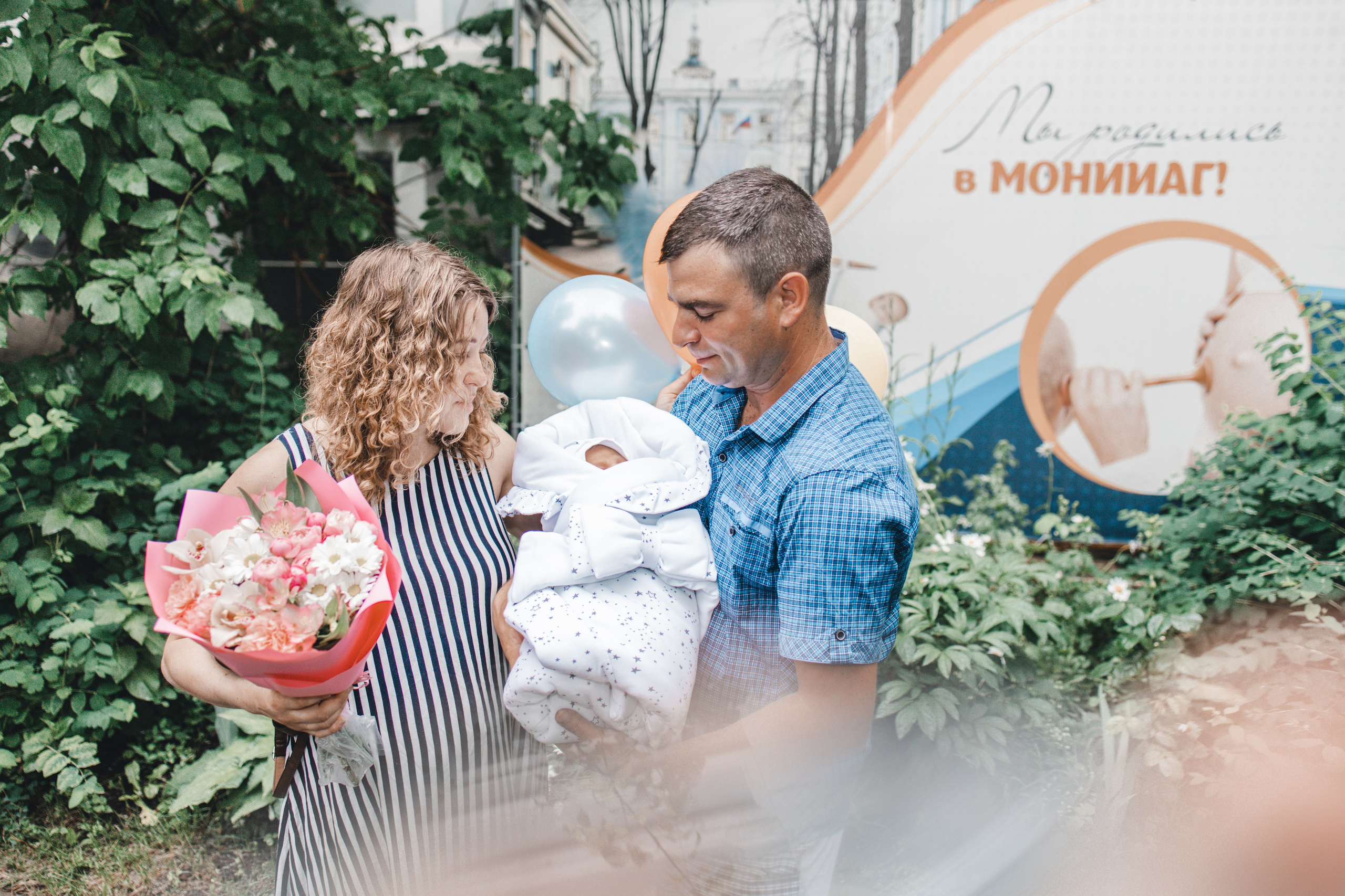 Выписки. Фотограф новорождённых в Москве и МО