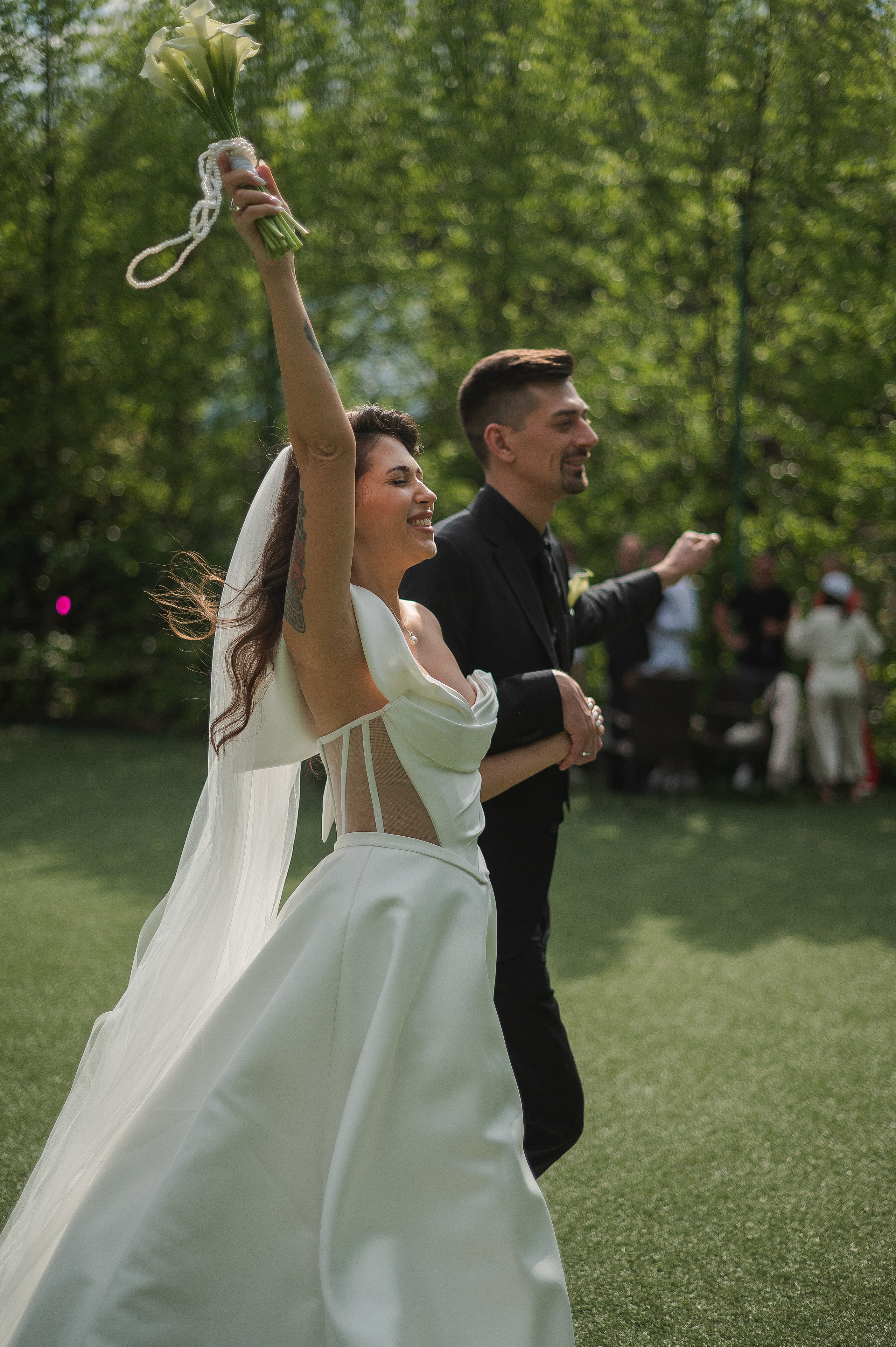 Динамичная свадьба где гости были активными участниками праздника. Свадебный фотограф в Ярославле Денис Медоваров