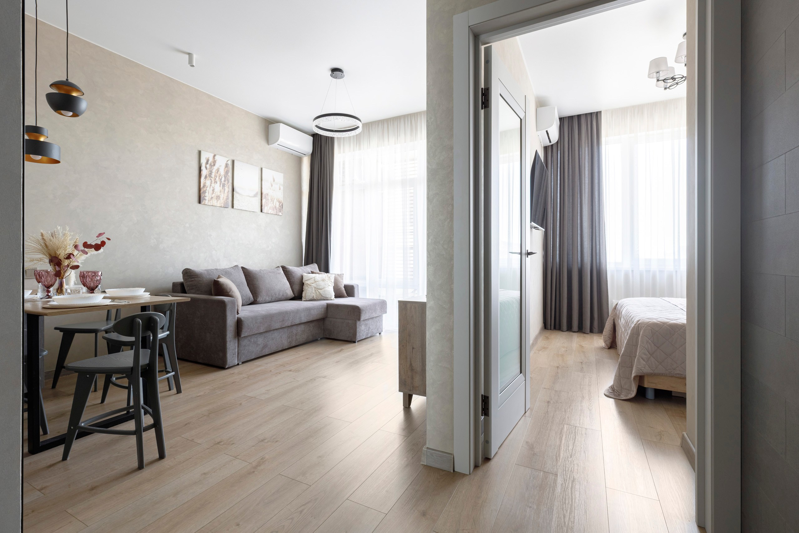 Судак. Апартаменты для суточной аренды. Atlas Apart-Hotel & SPA. Интерьерный фотограф Симонян Сергей в Крыму